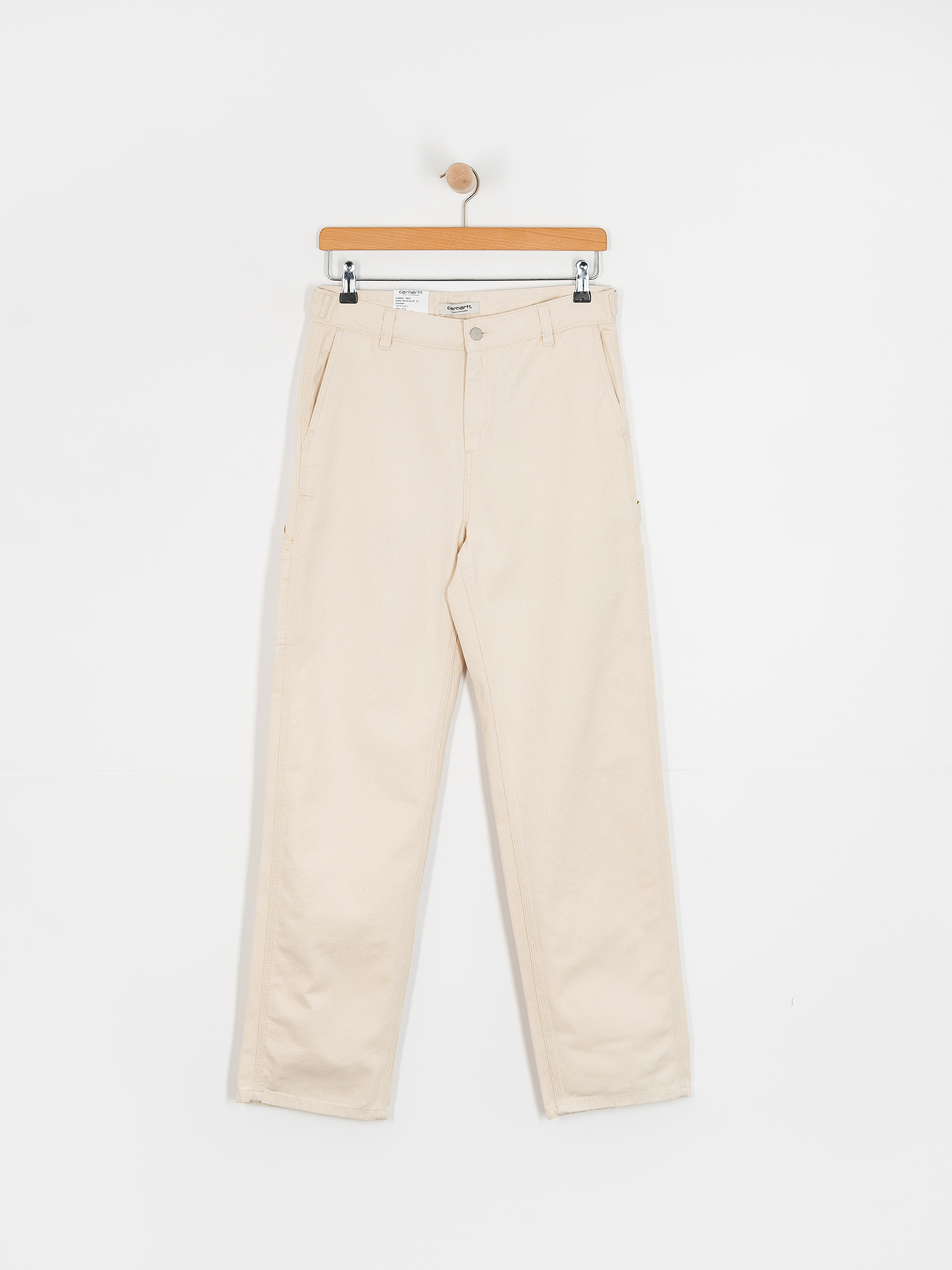 Nohavice Carhartt WIP Drewe Wmn (natural)