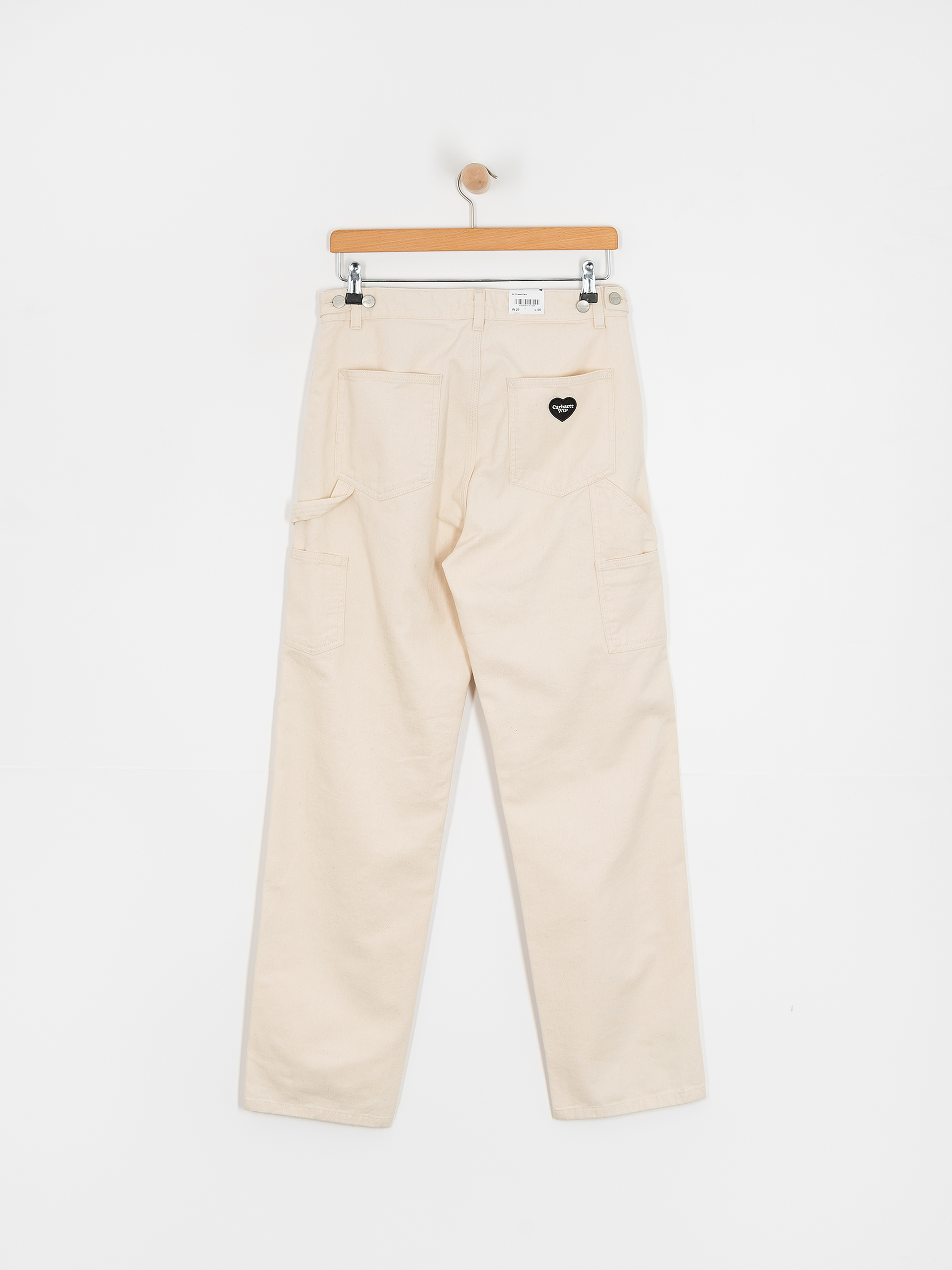 Nohavice Carhartt WIP Drewe Wmn (natural)