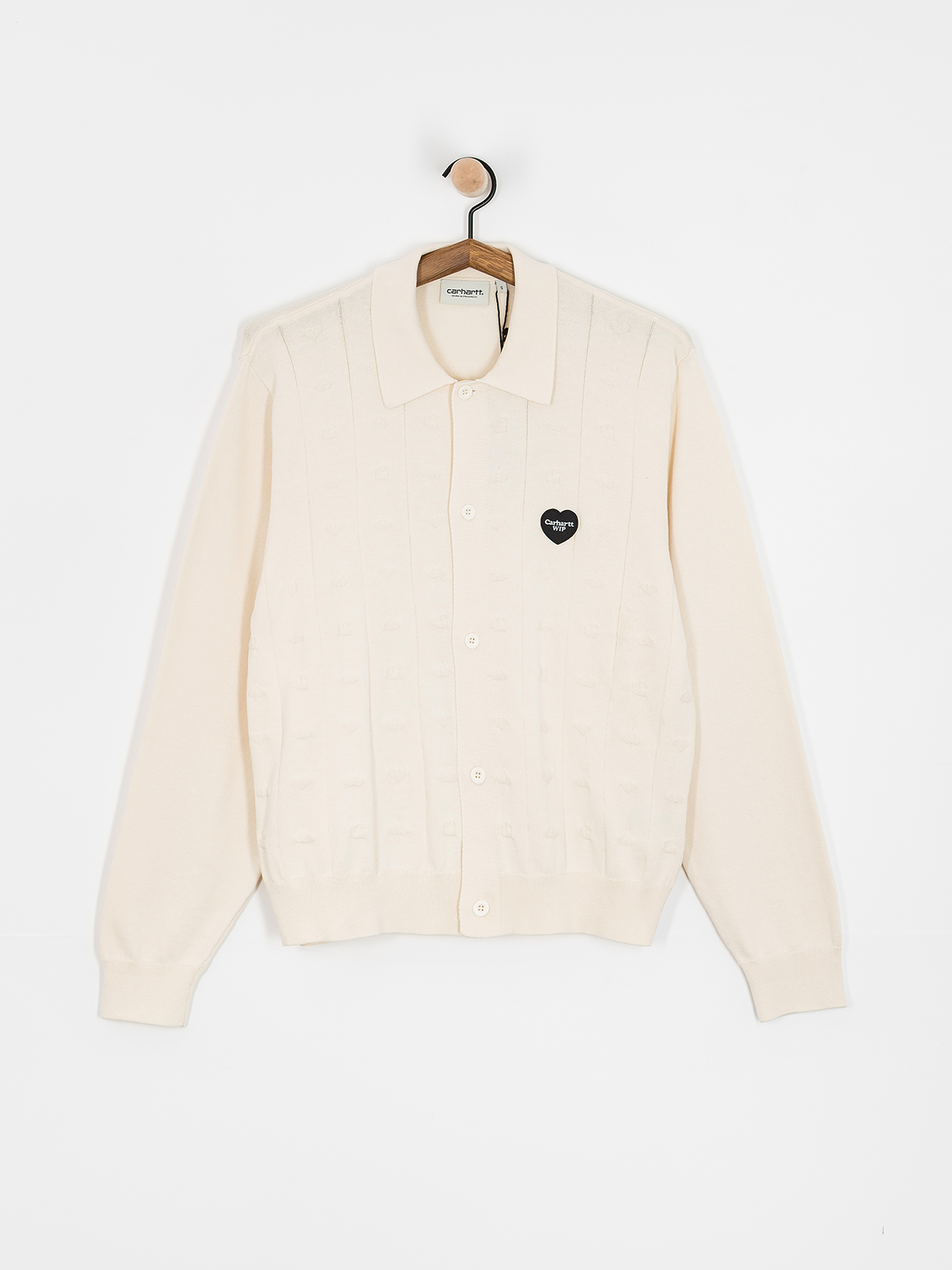 Sveter Carhartt WIP Drewe Cardigan Wmn (natural)