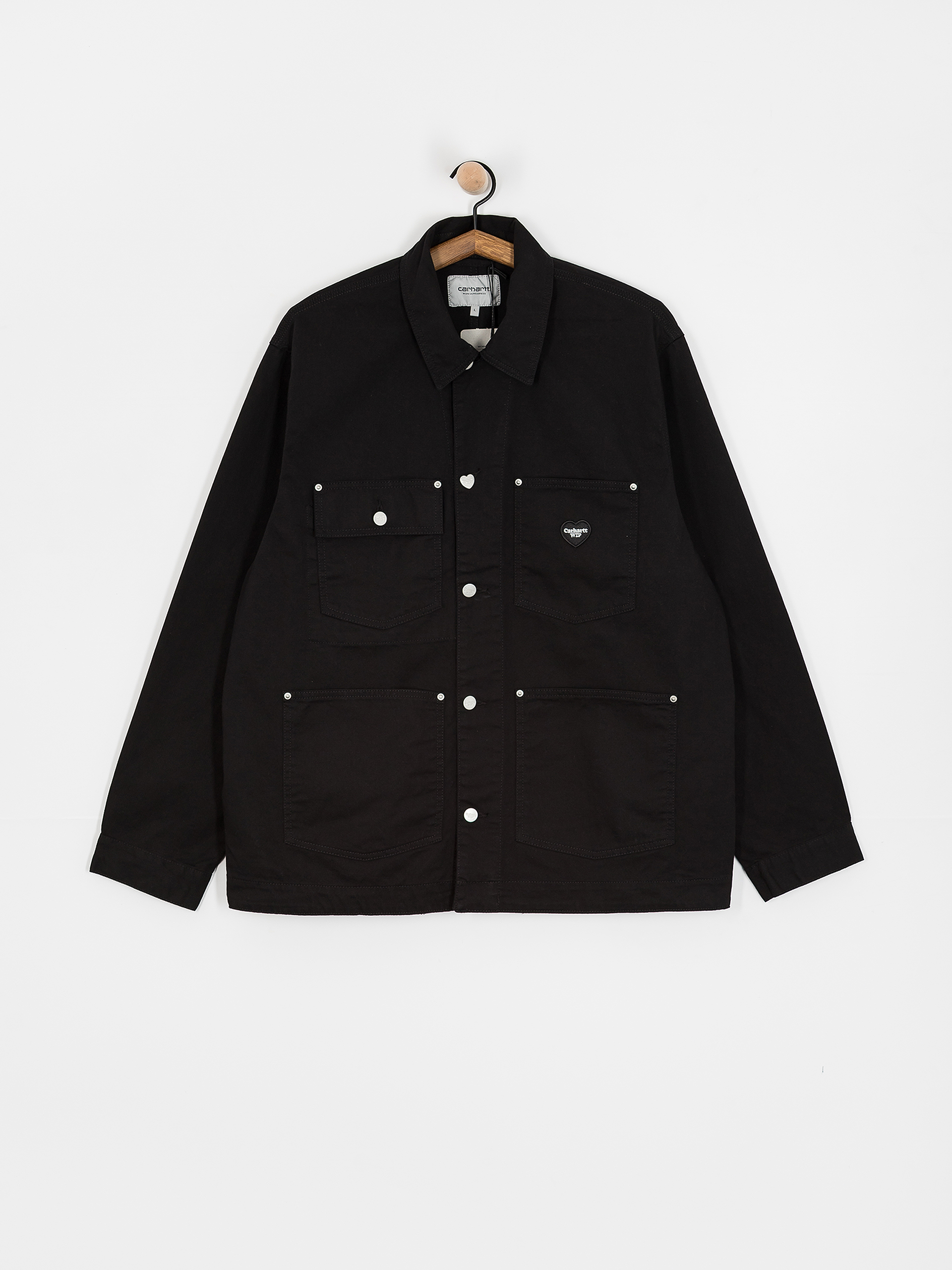 Bunda Carhartt WIP Drewe Chore Coat (black)