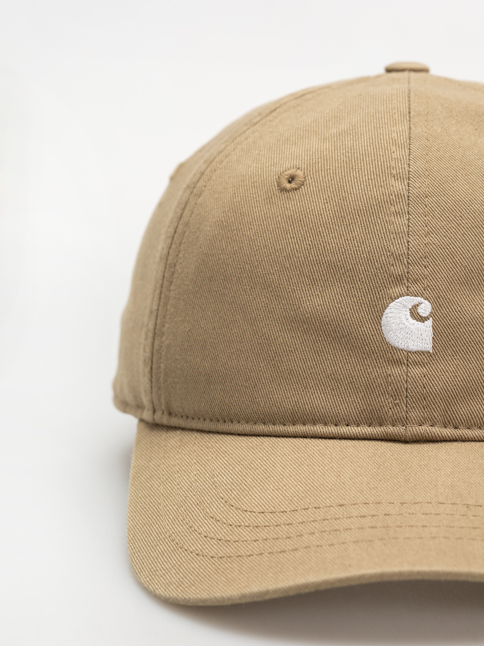 Šiltovka Carhartt WIP Madison Logo (leather/white)