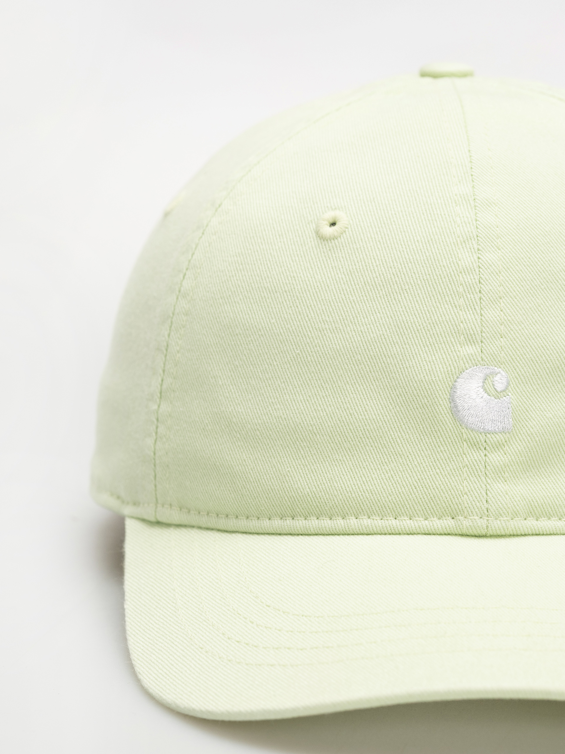 Šiltovka Carhartt WIP Madison Logo (air green/white)