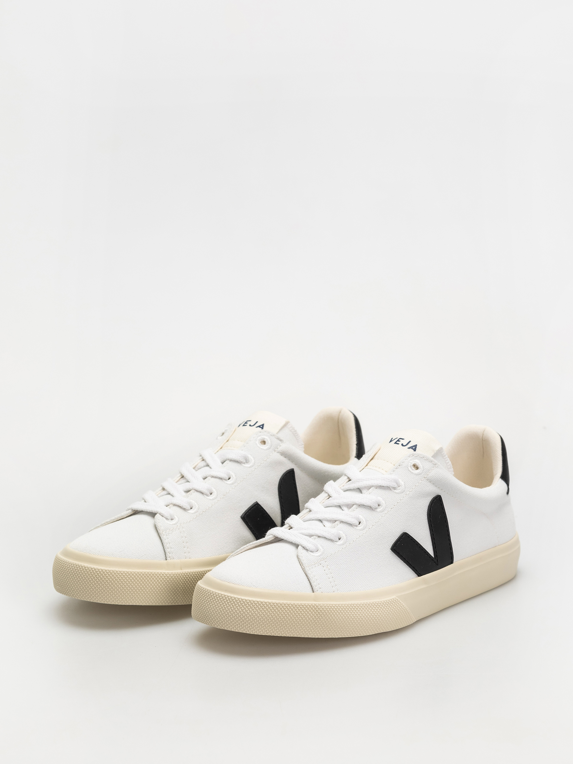 Topánky Veja Campo Canvas Wmn (white black)