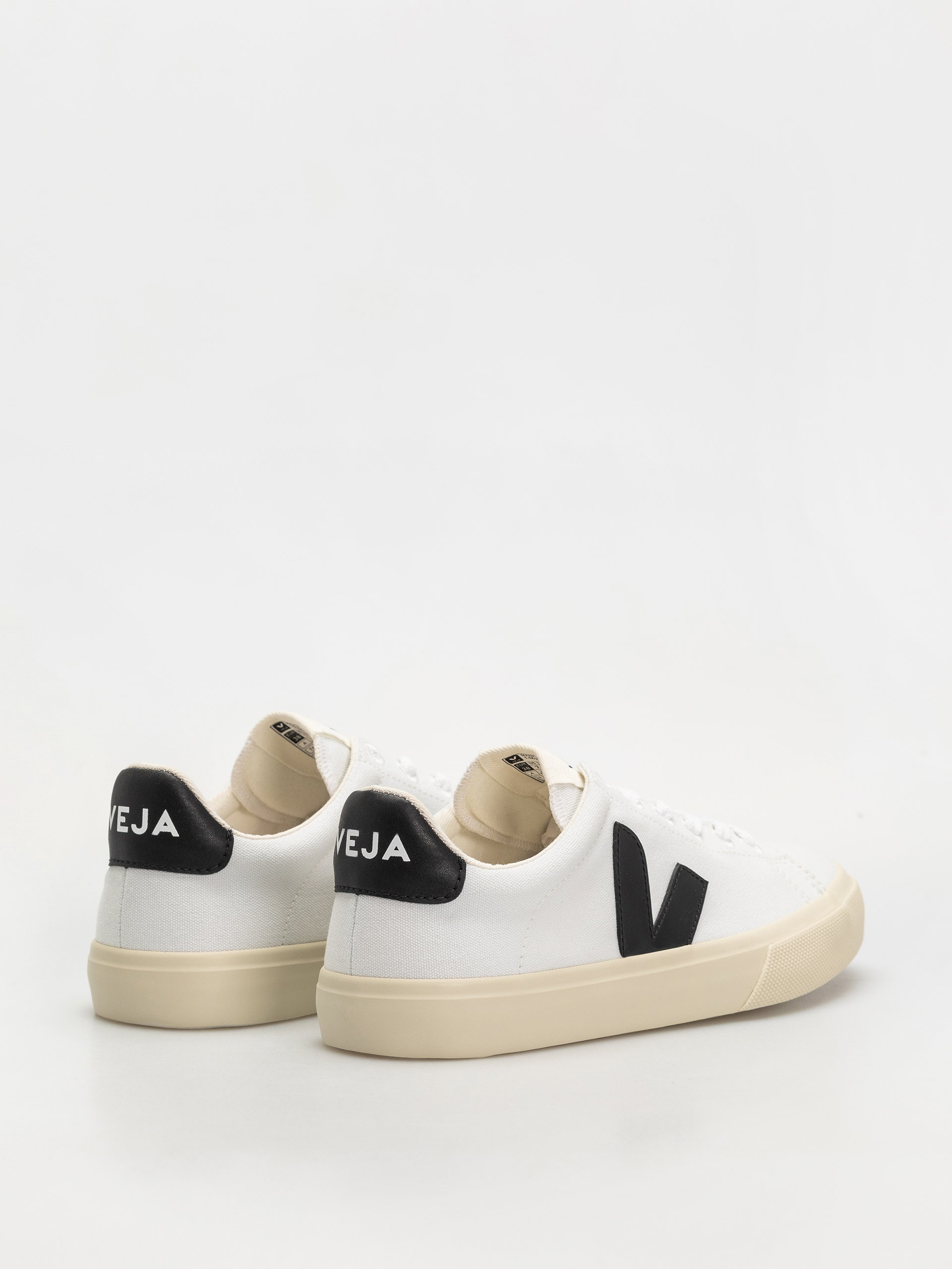 Topánky Veja Campo Canvas Wmn (white black)