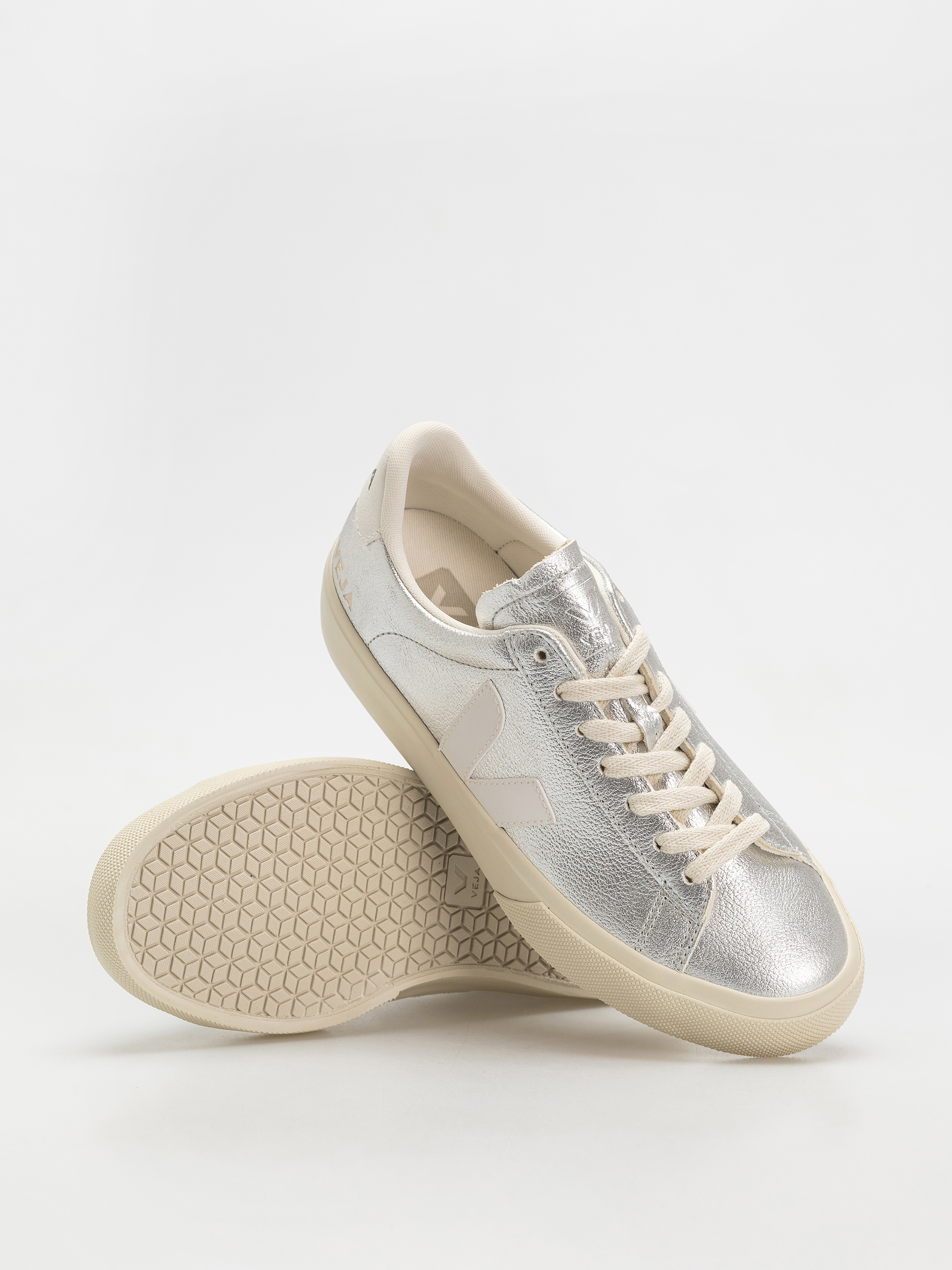Topánky Veja Campo Wmn (silver white)