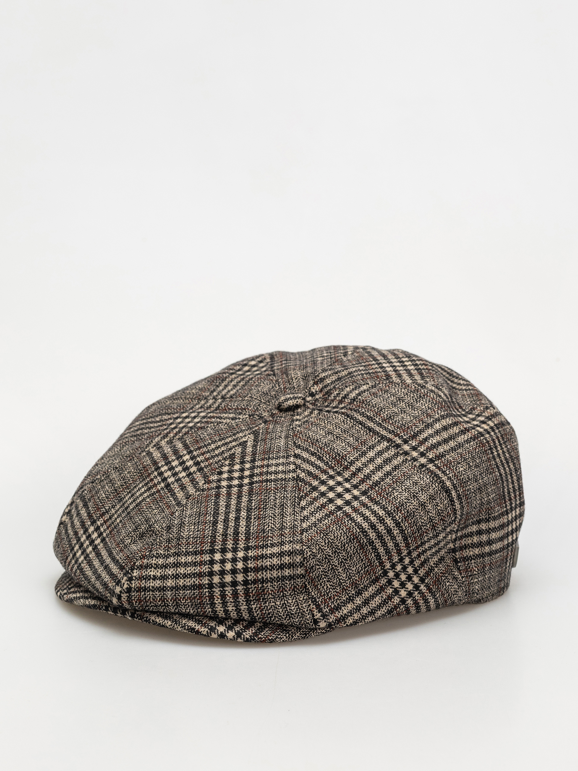 Klobu00fak so u0161iltom Brixton Brood Snap Cap (khaki/brown plaid)