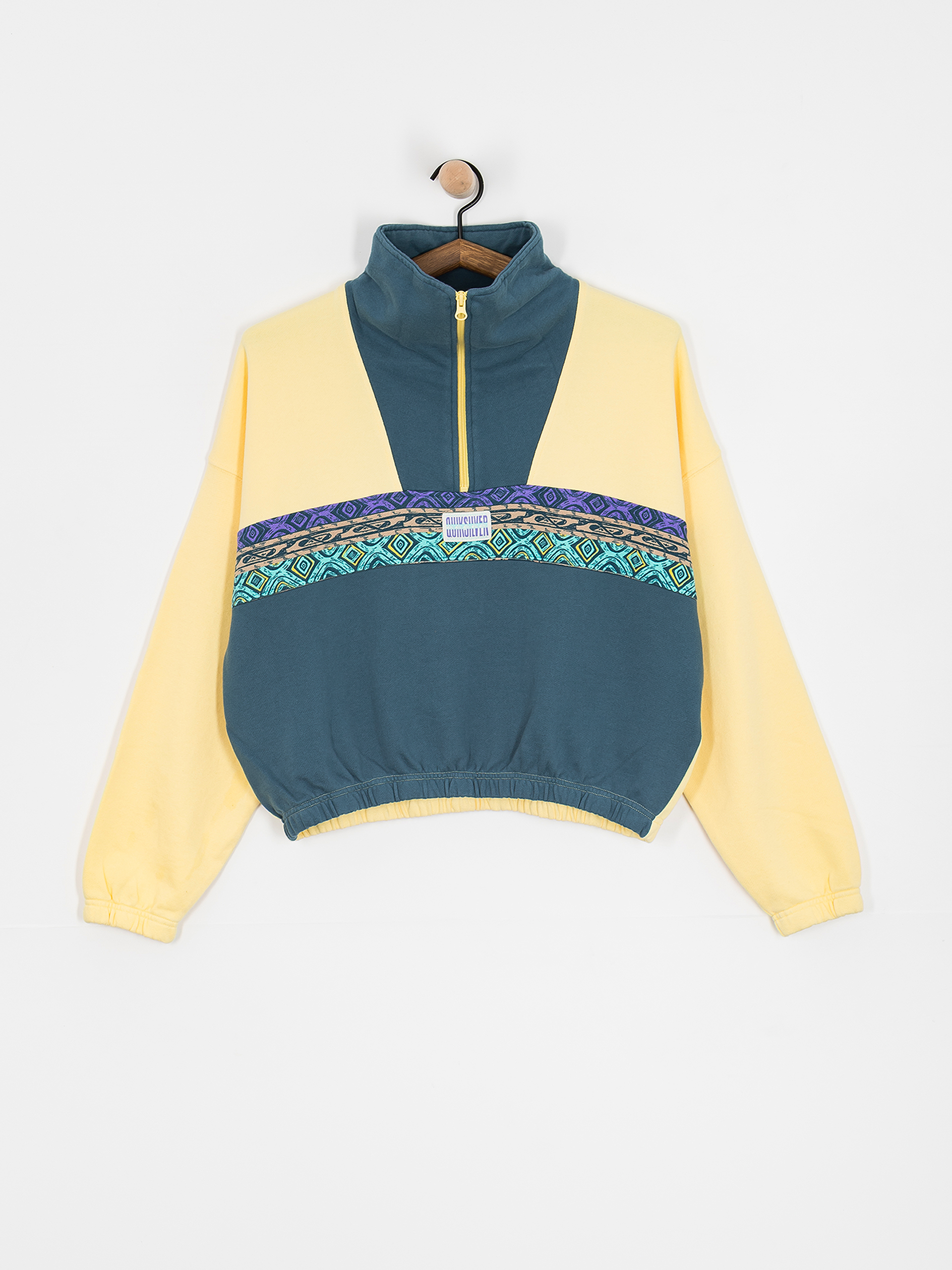 Flísová mikina Quiksilver Half Zip Wmn (popcorn)