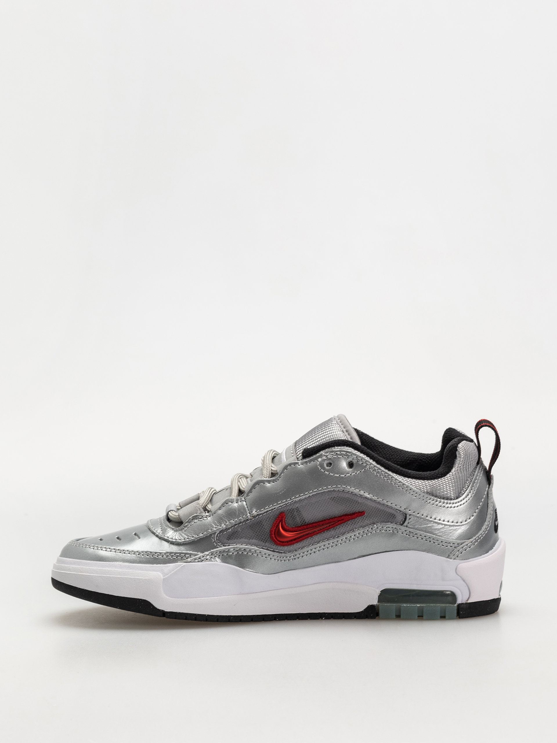 Topánky Nike SB AIR MAX ISHOD PRM (metallic silver/varsity red)