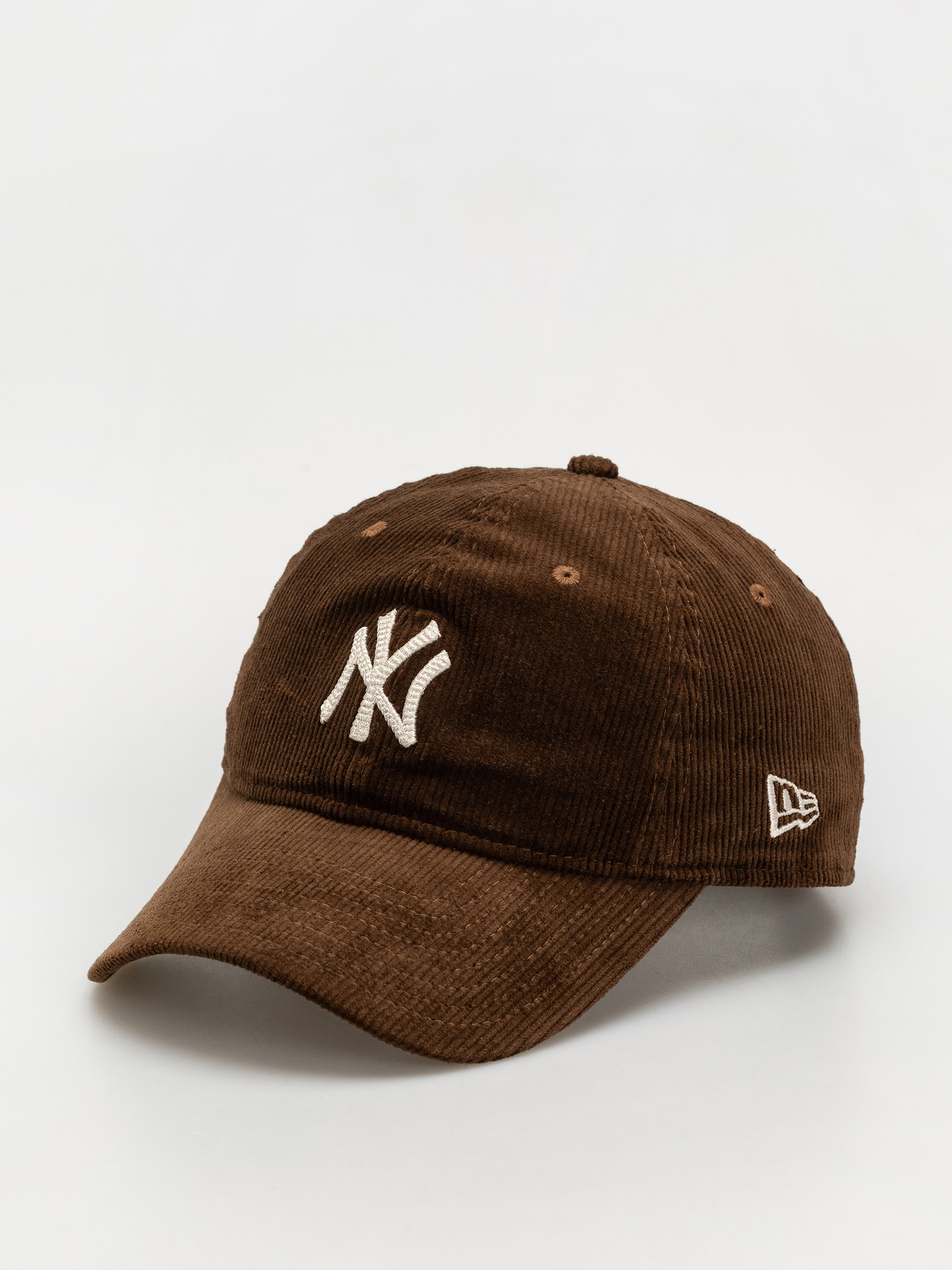 Šiltovka New Era Premium Cord 9Twenty New York Yankees (dark brown)