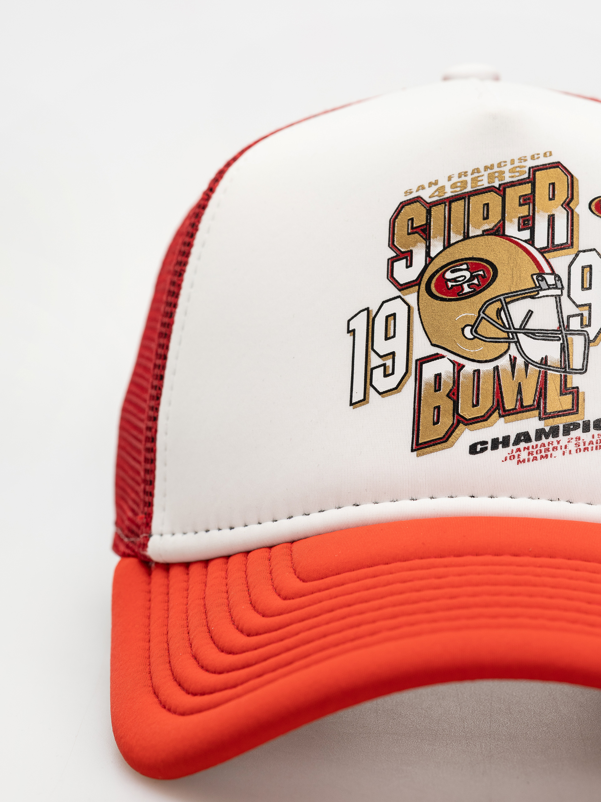 Šiltovka New Era Superbowl Trucker 49Ers (red)
