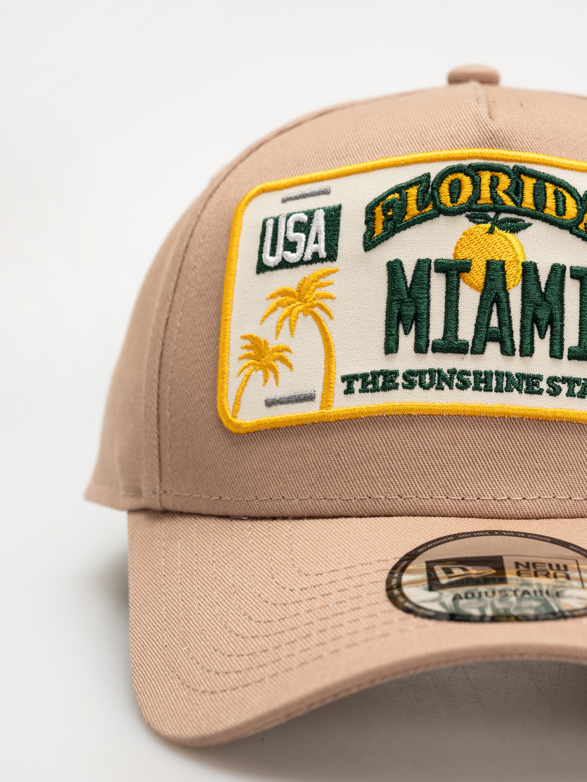 Šiltovka New Era License Plate Eframe Newera (med beige)