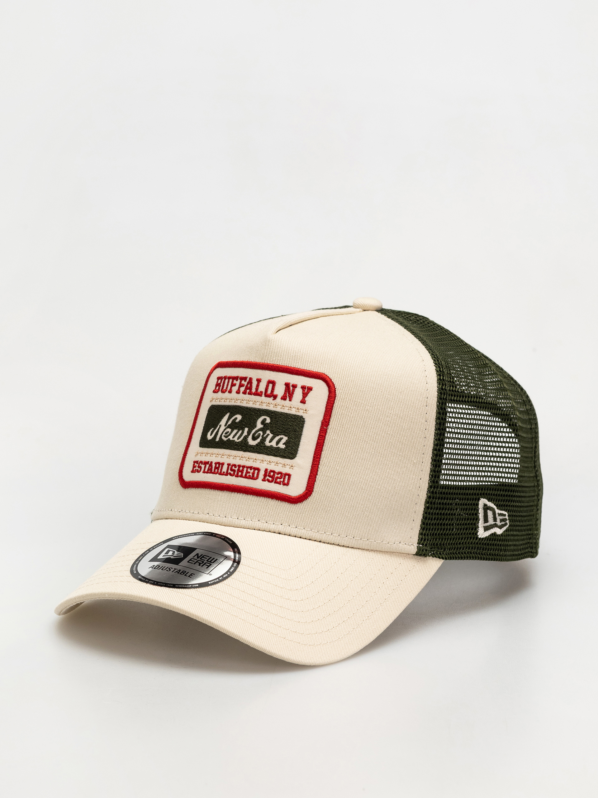 Šiltovka New Era Patch Trucker (light beige)