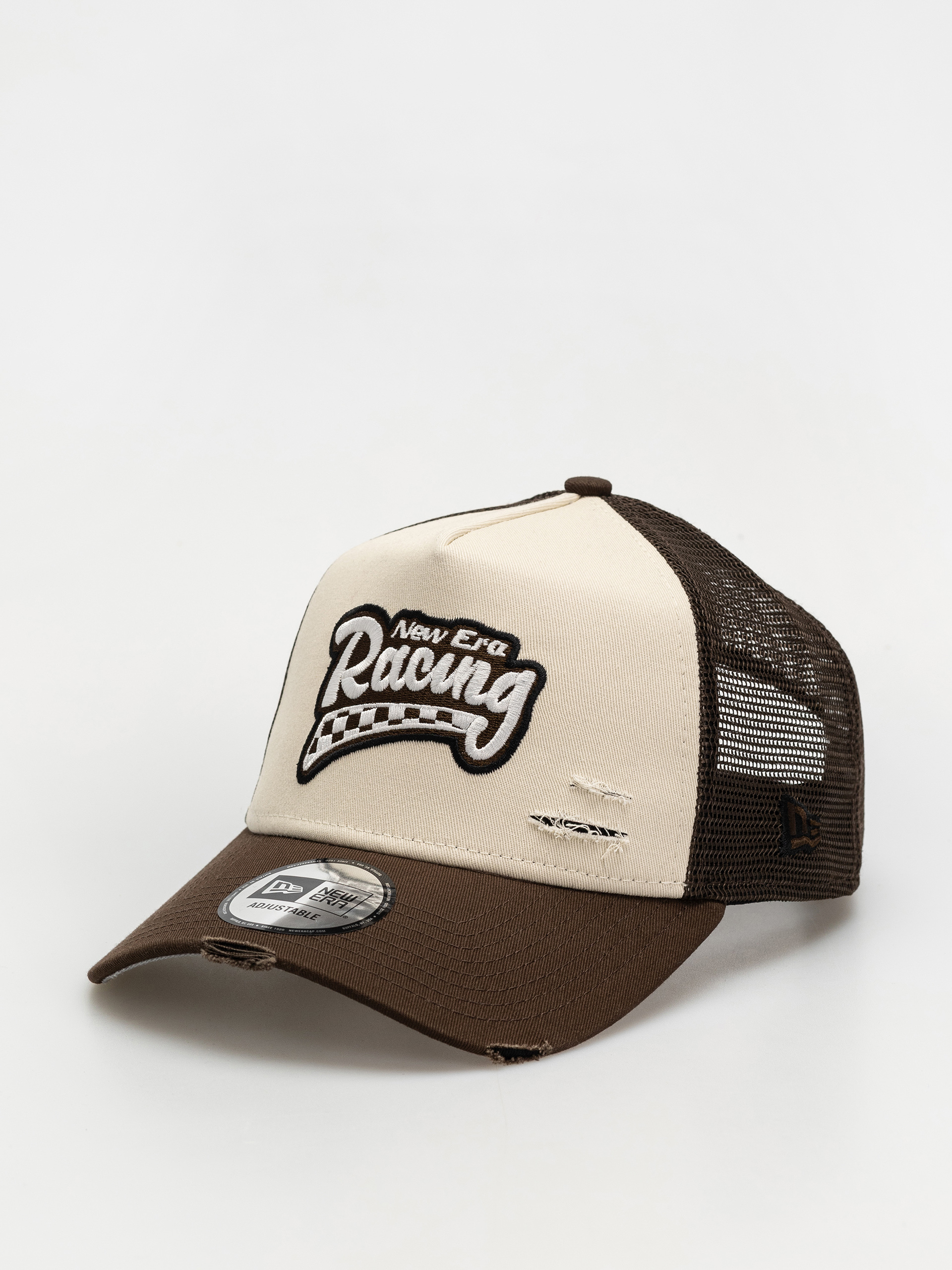 Šiltovka New Era Motorsport Trucker (light beige)