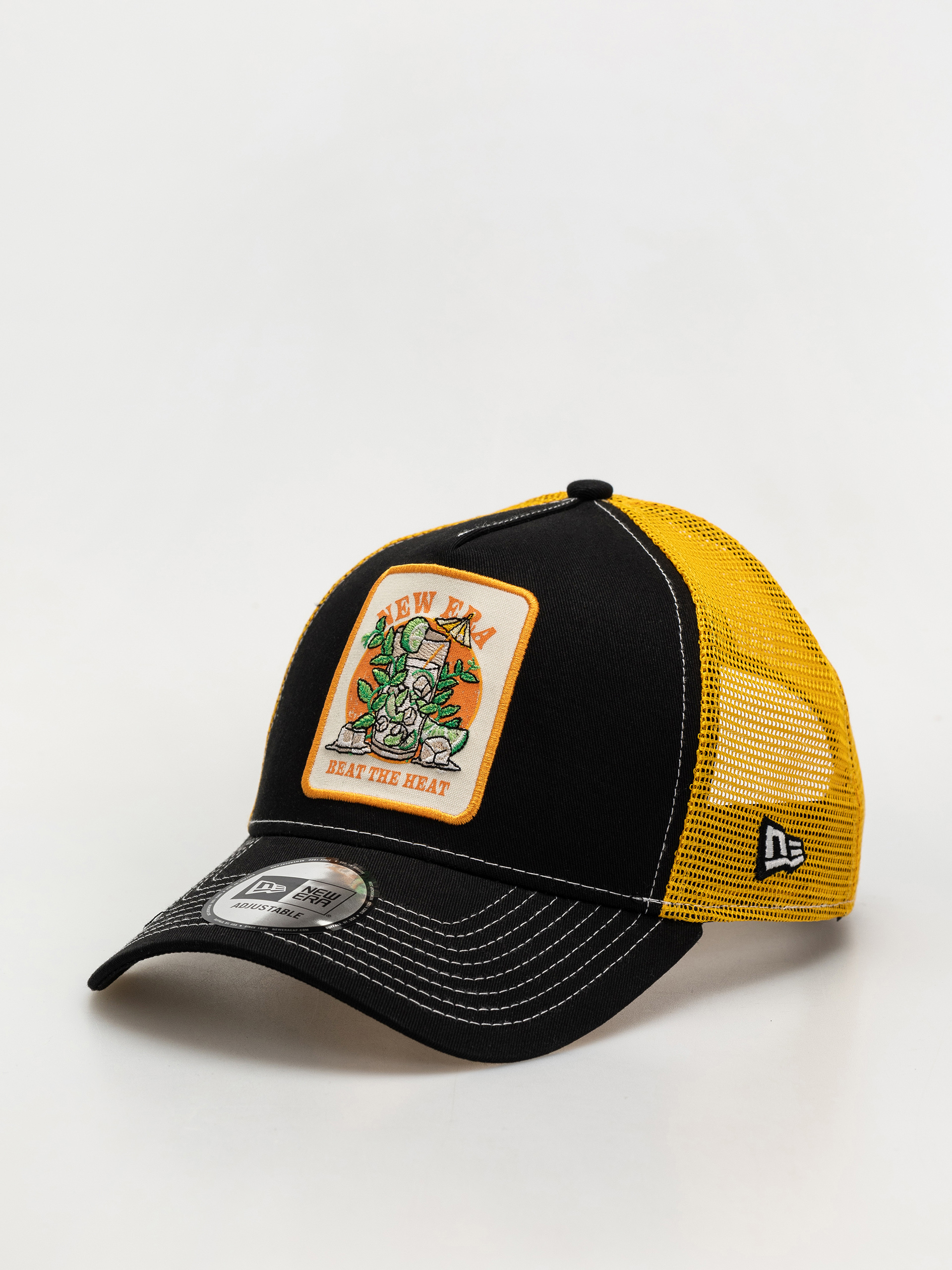 Šiltovka New Era Summer Patch Trucker (black)