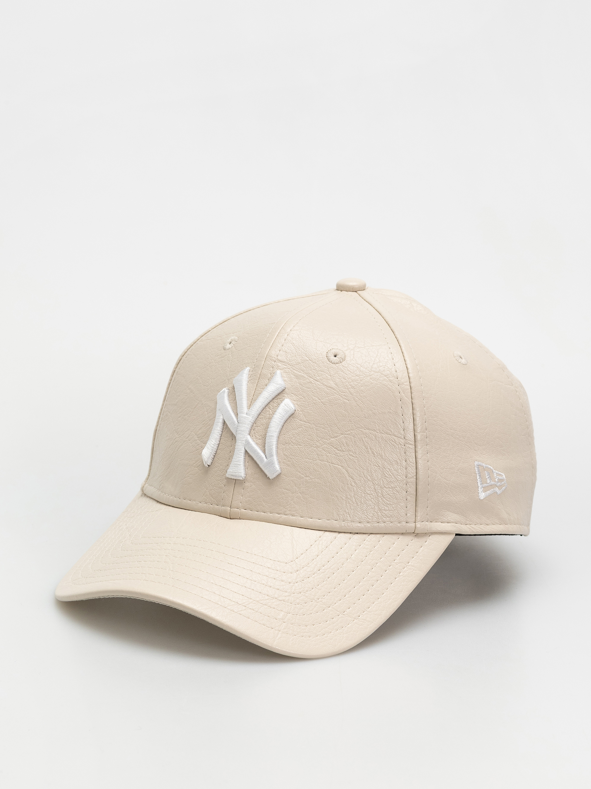 Šiltovka New Era Crinkled Pu 9Forty New York Yankees Wmn (light beige)