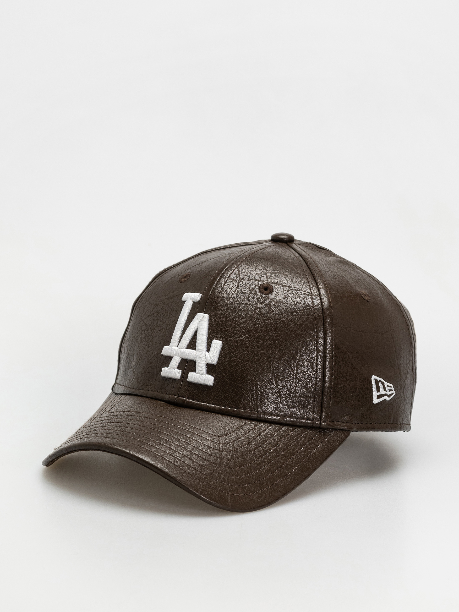 Šiltovka New Era Crinkled Pu 9Forty La Dodgers Wmn (dark brown)