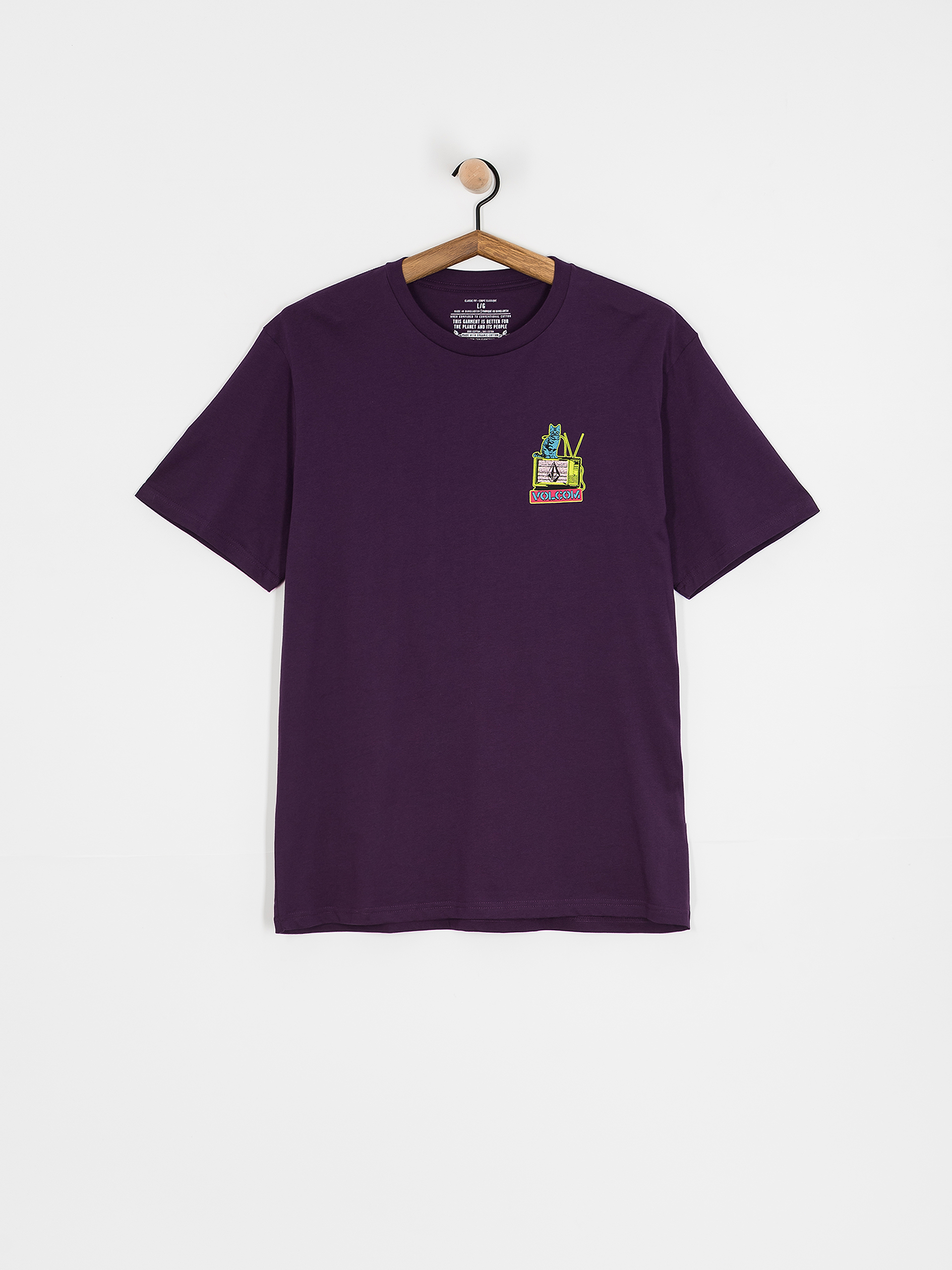 Tričko Volcom Catv Bsc (grape royale)