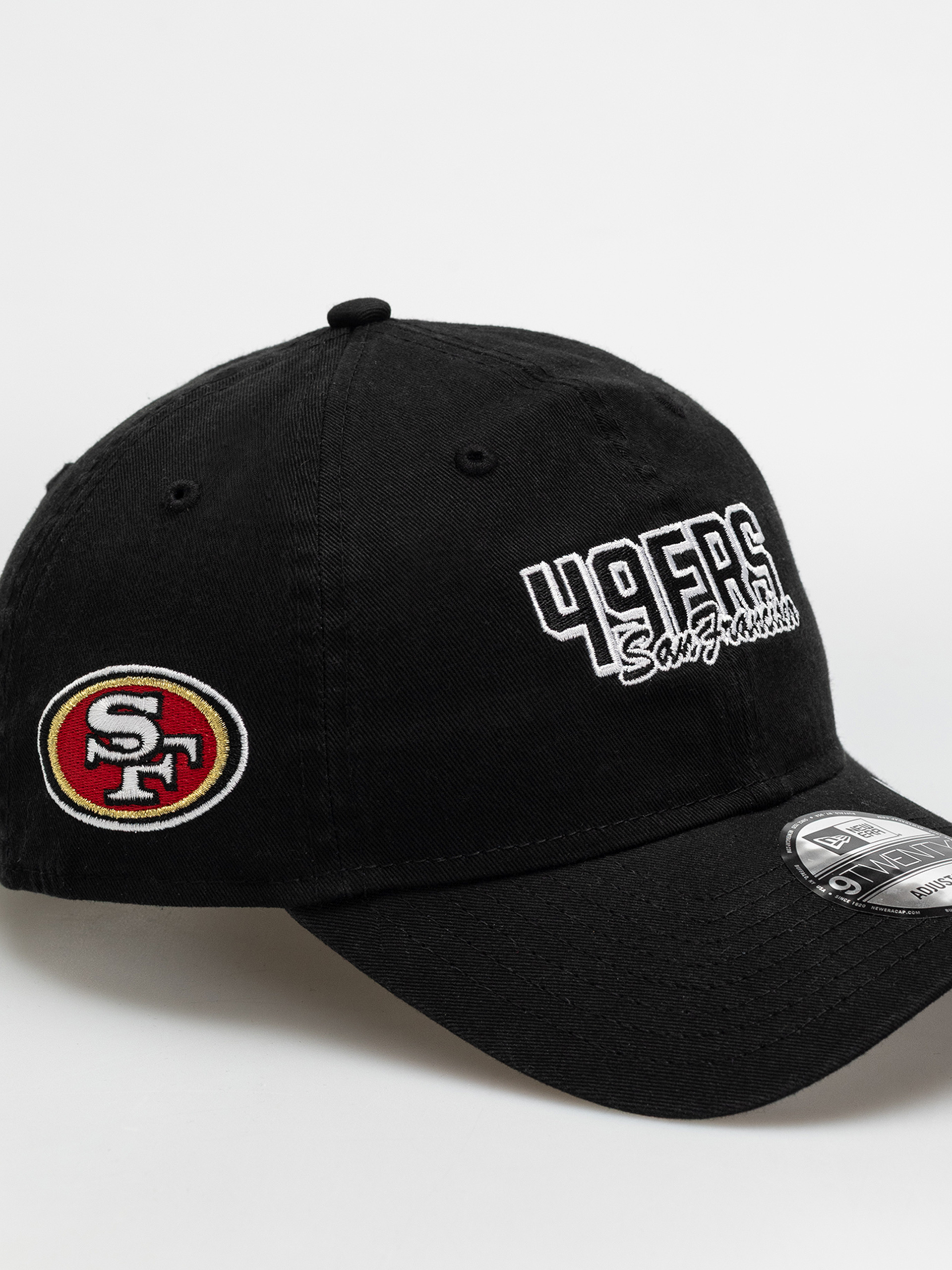Šiltovka New Era NFL Script 9Twenty 49Ers (black)