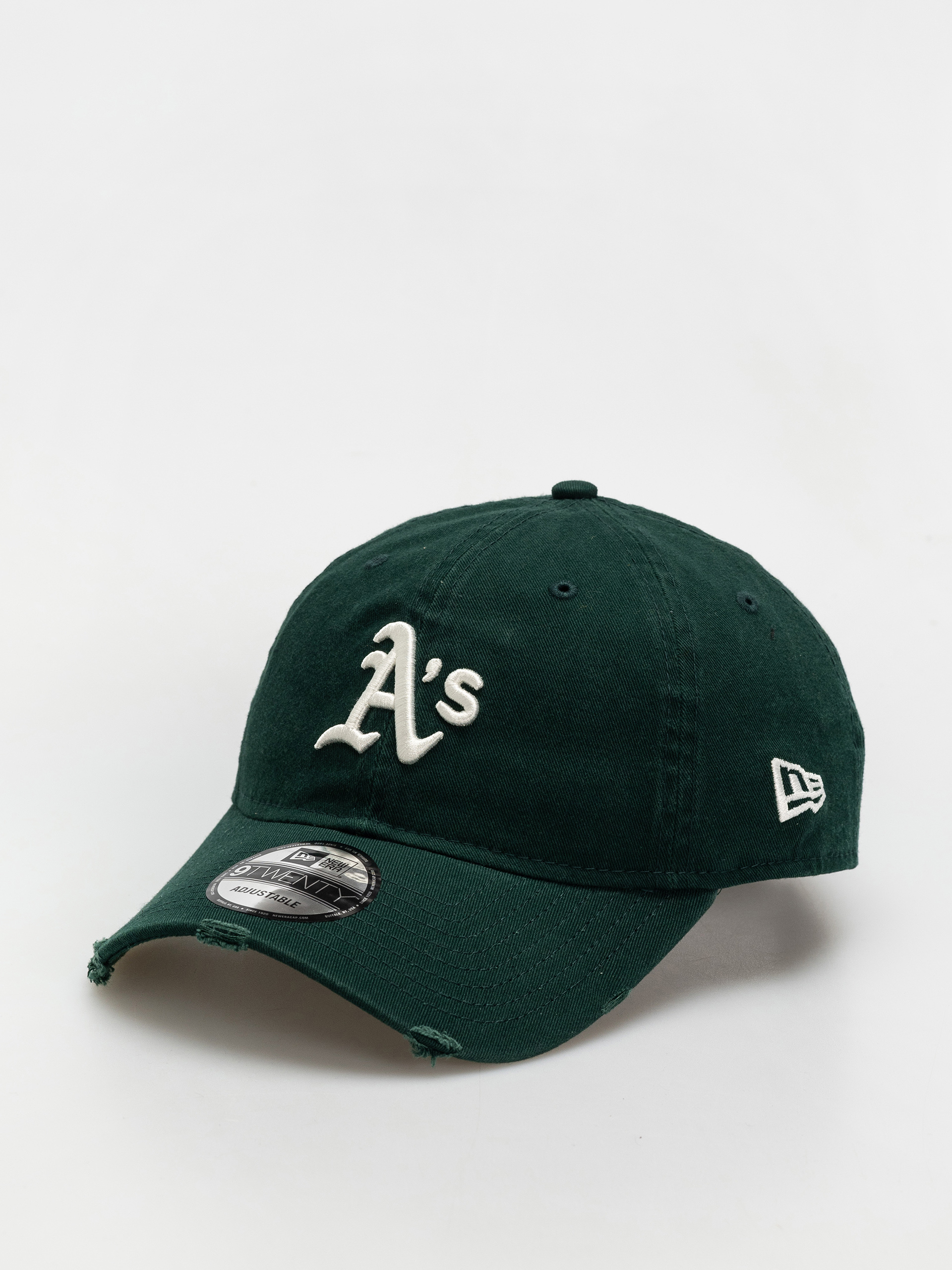 Šiltovka New Era Distressed 9Twenty Athletics (dark green)