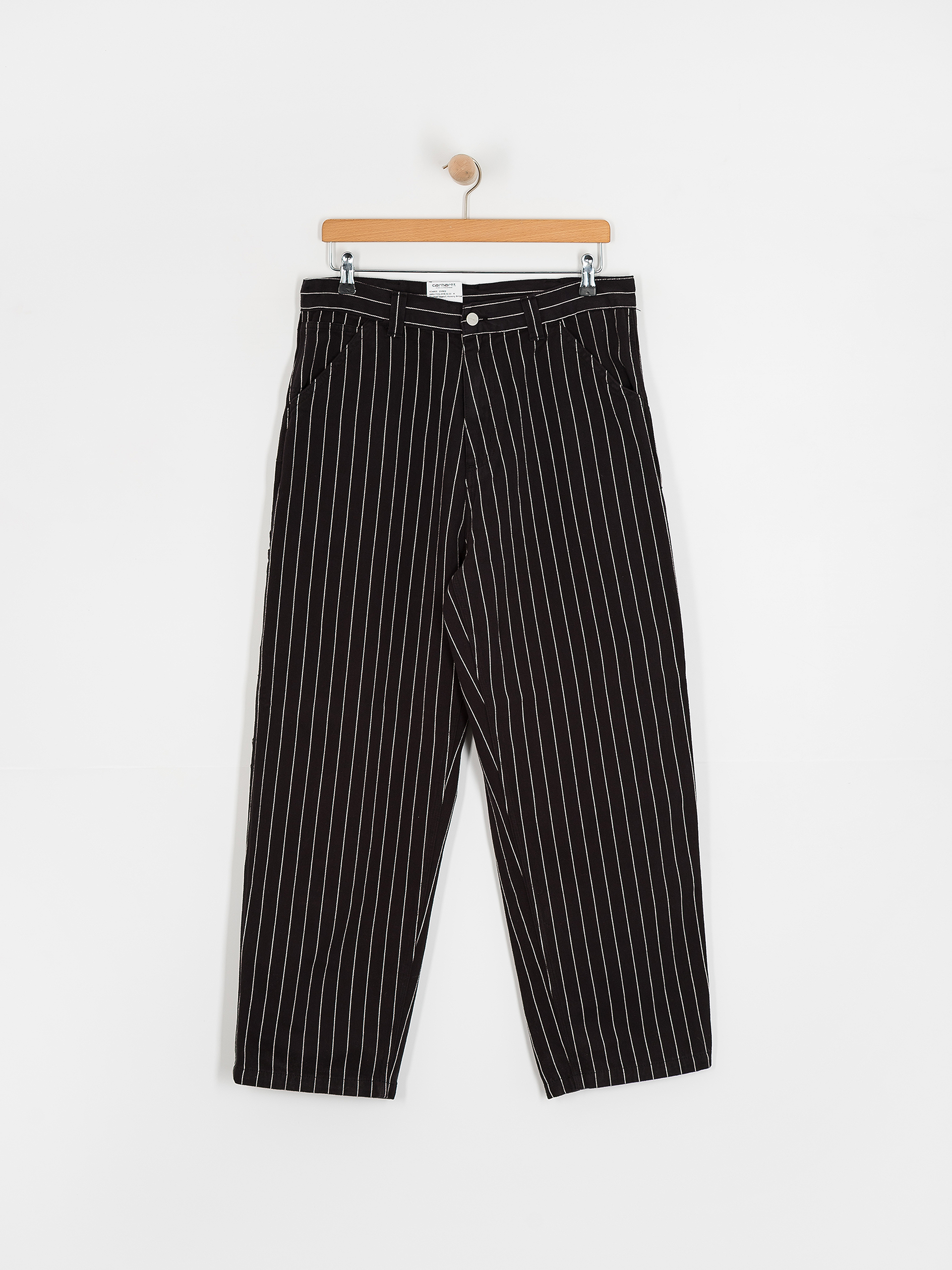 Nohavice Carhartt WIP OG Single Knee (seaton stripe/black/wax)