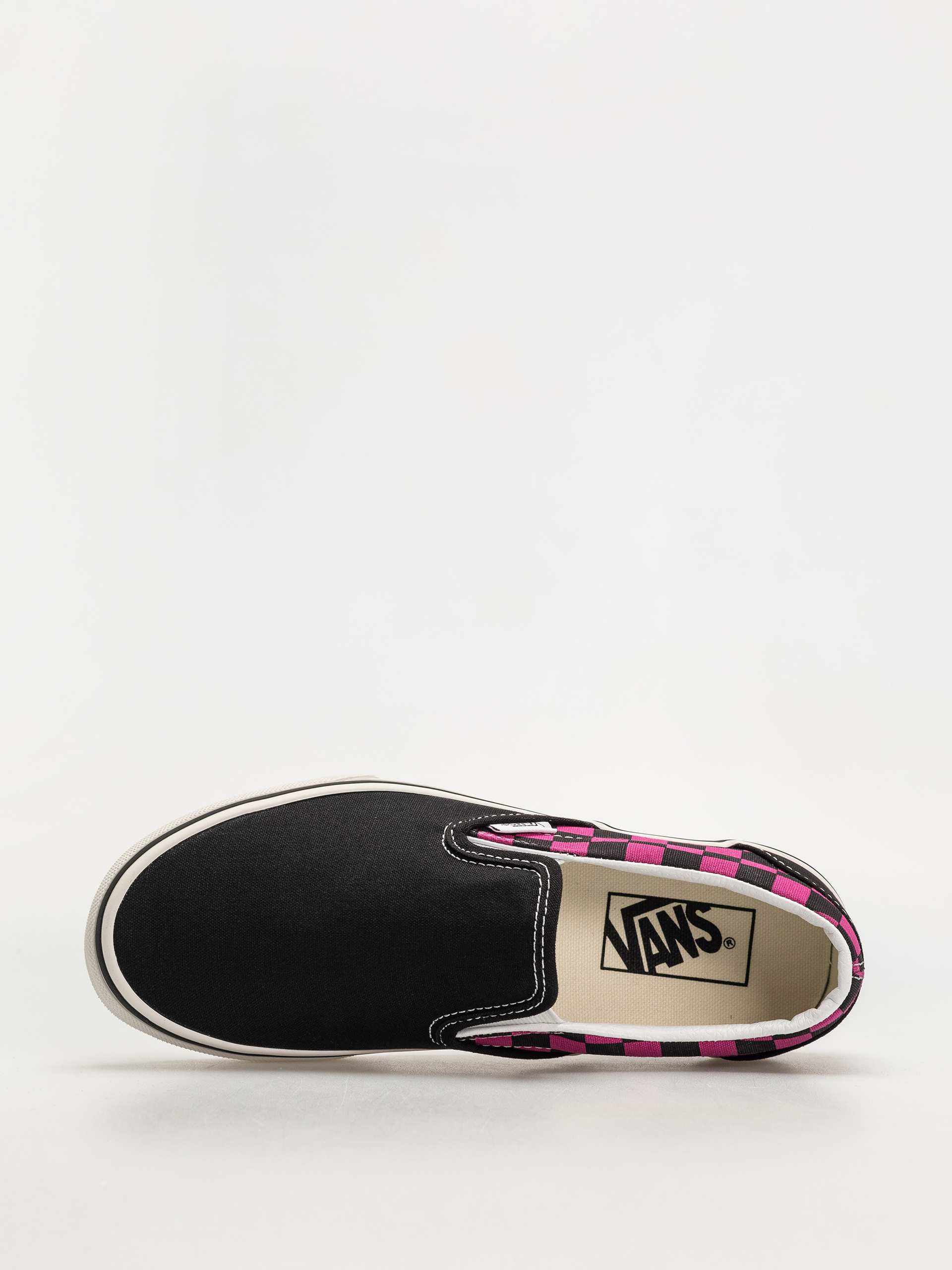 Topánky Vans Classic Slip On (pop check raspberry rose)
