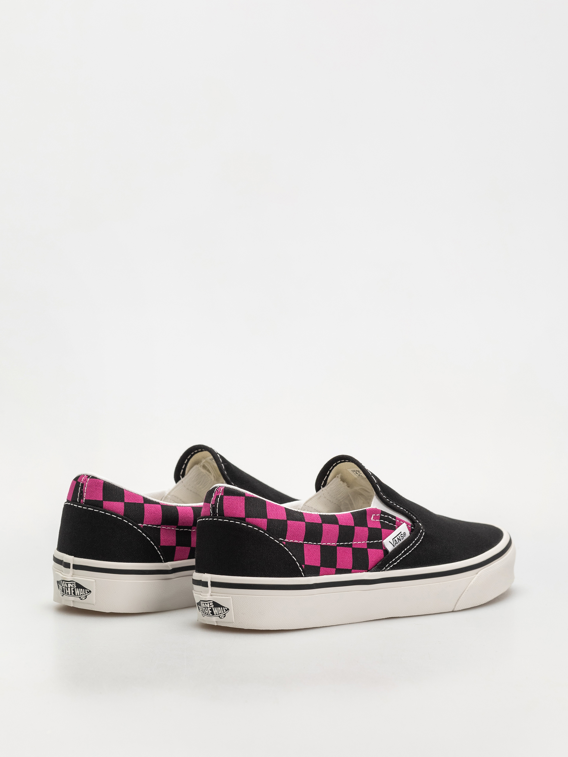 Topánky Vans Classic Slip On (pop check raspberry rose)