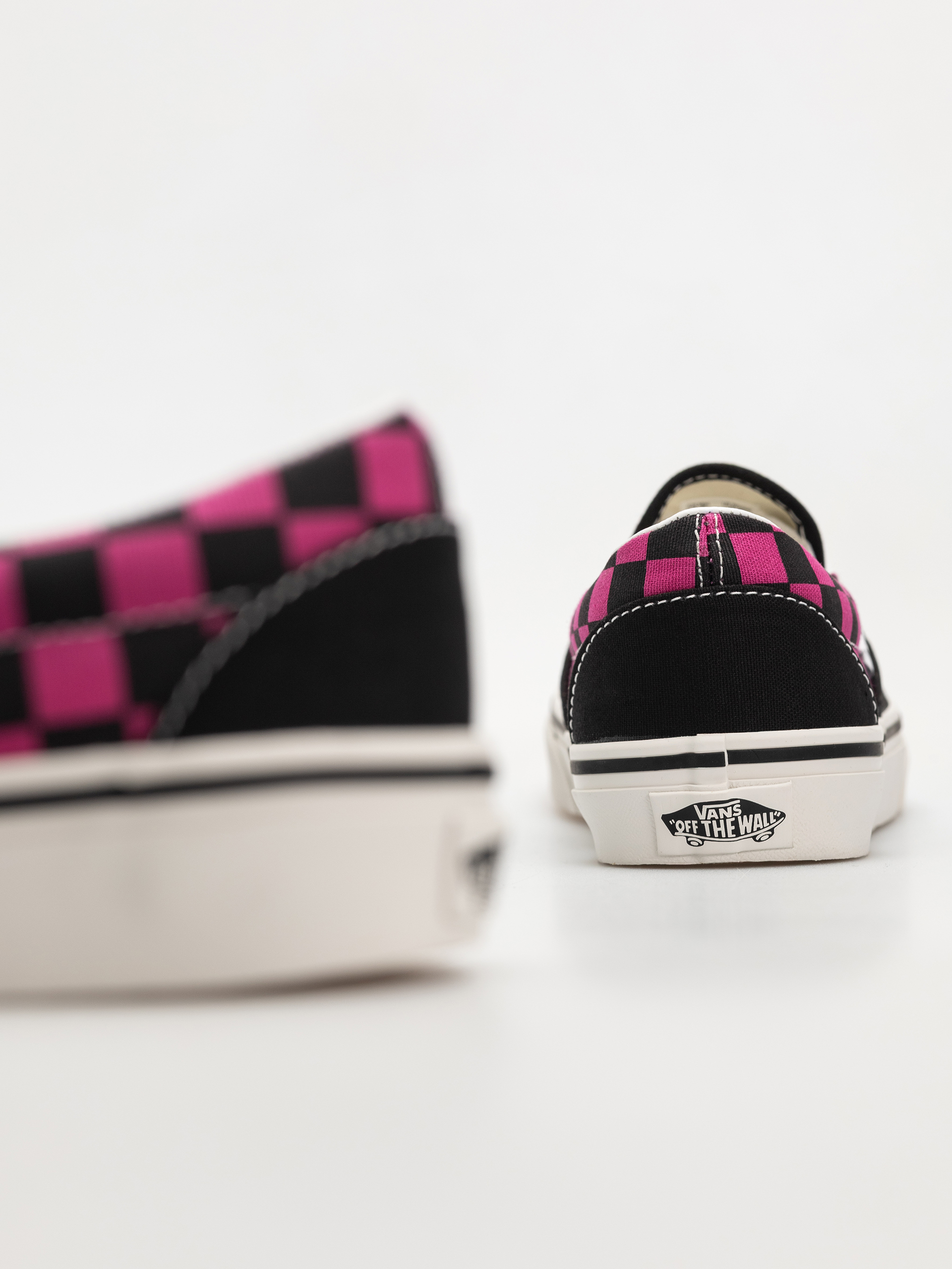 Topánky Vans Classic Slip On (pop check raspberry rose)