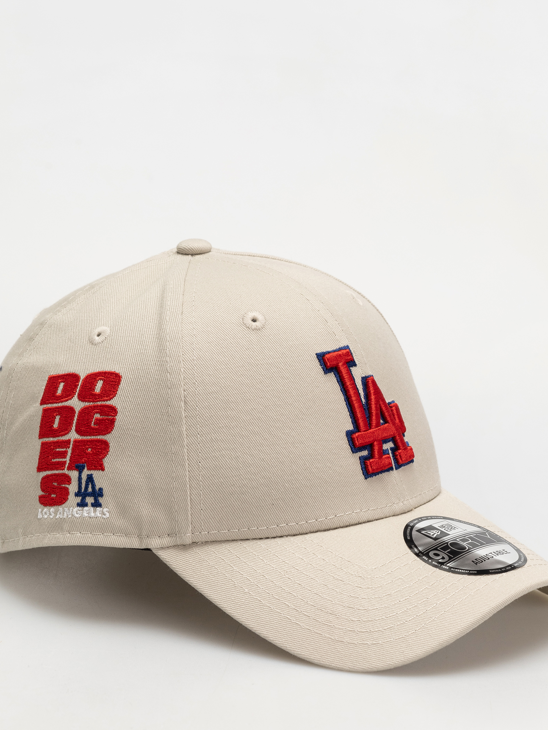 Šiltovka New Era Side Patch 9Forty La Dodgers (light beige)