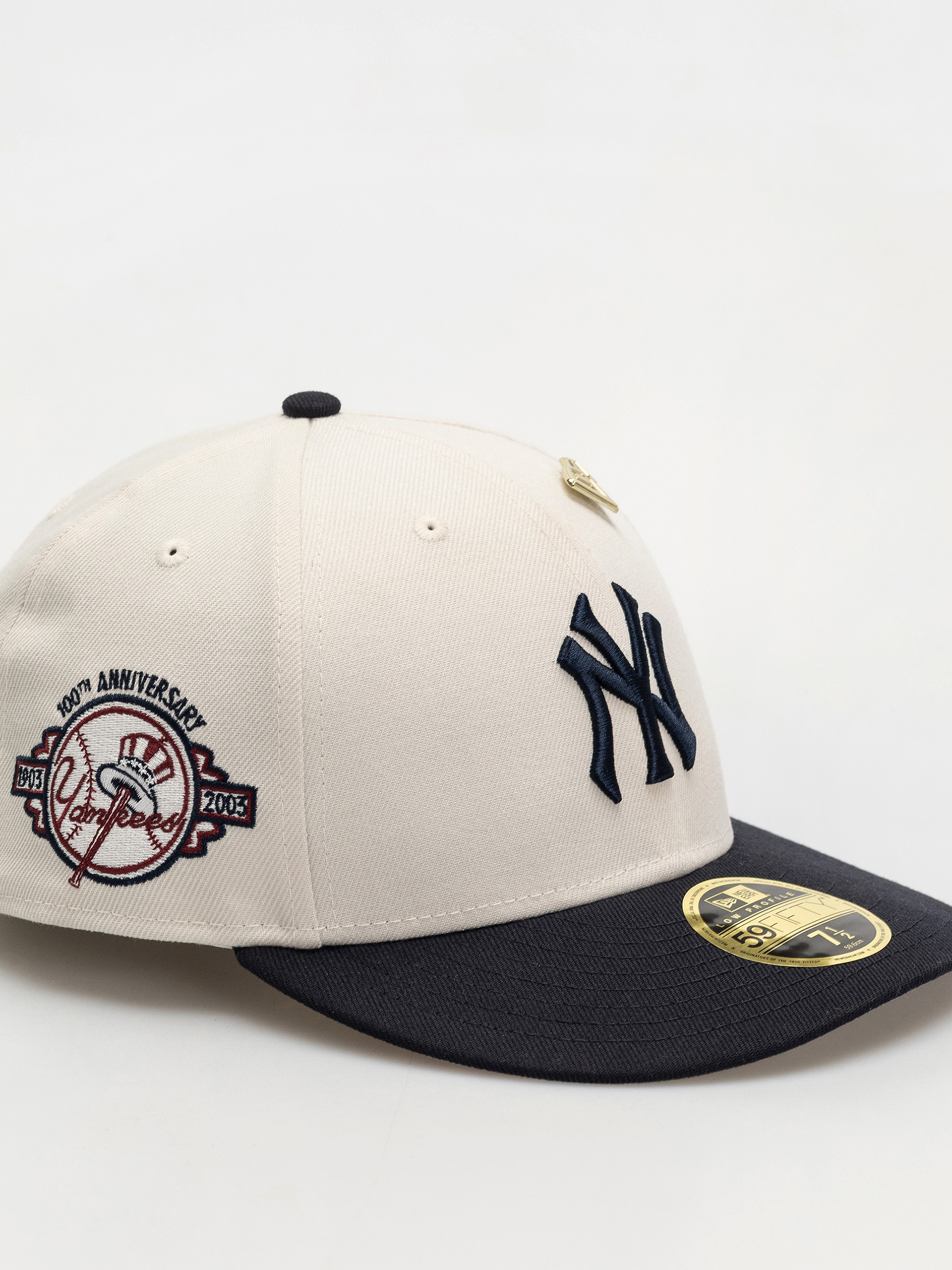 Šiltovka New Era Pin 59Fifty Lp New York Yankees (light beige)