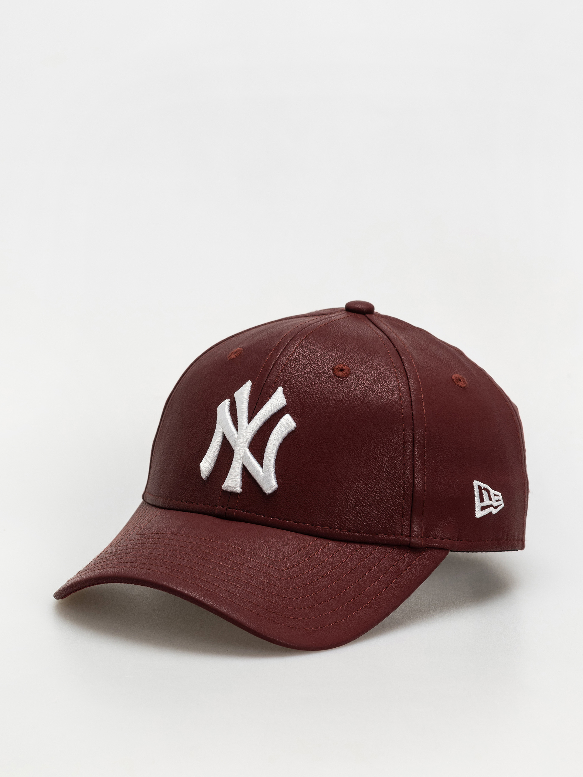 Šiltovka New Era Crinkled Pu 9Forty New York Yankees Wmn (dark red)