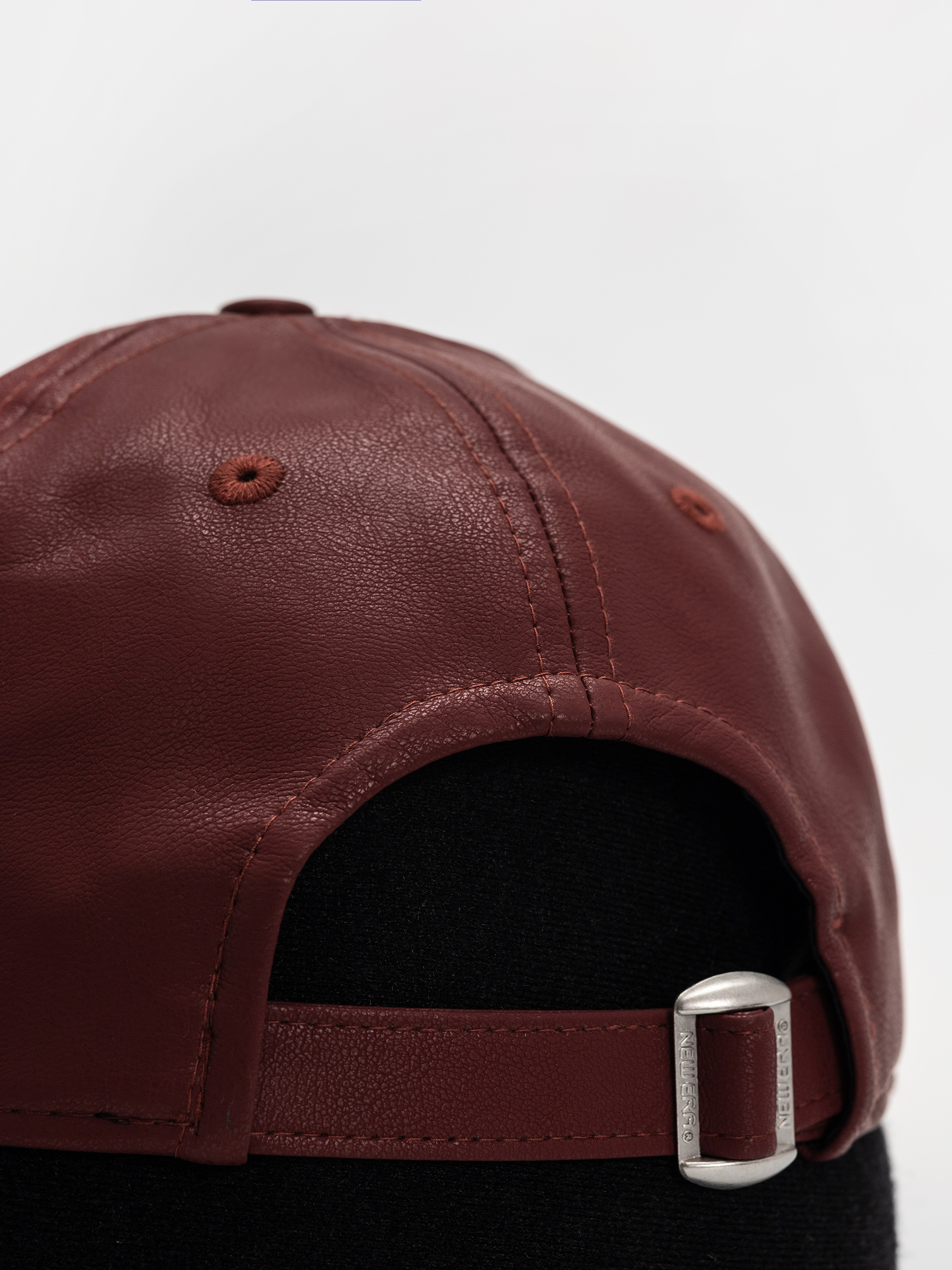 Šiltovka New Era Crinkled Pu 9Forty New York Yankees Wmn (dark red)