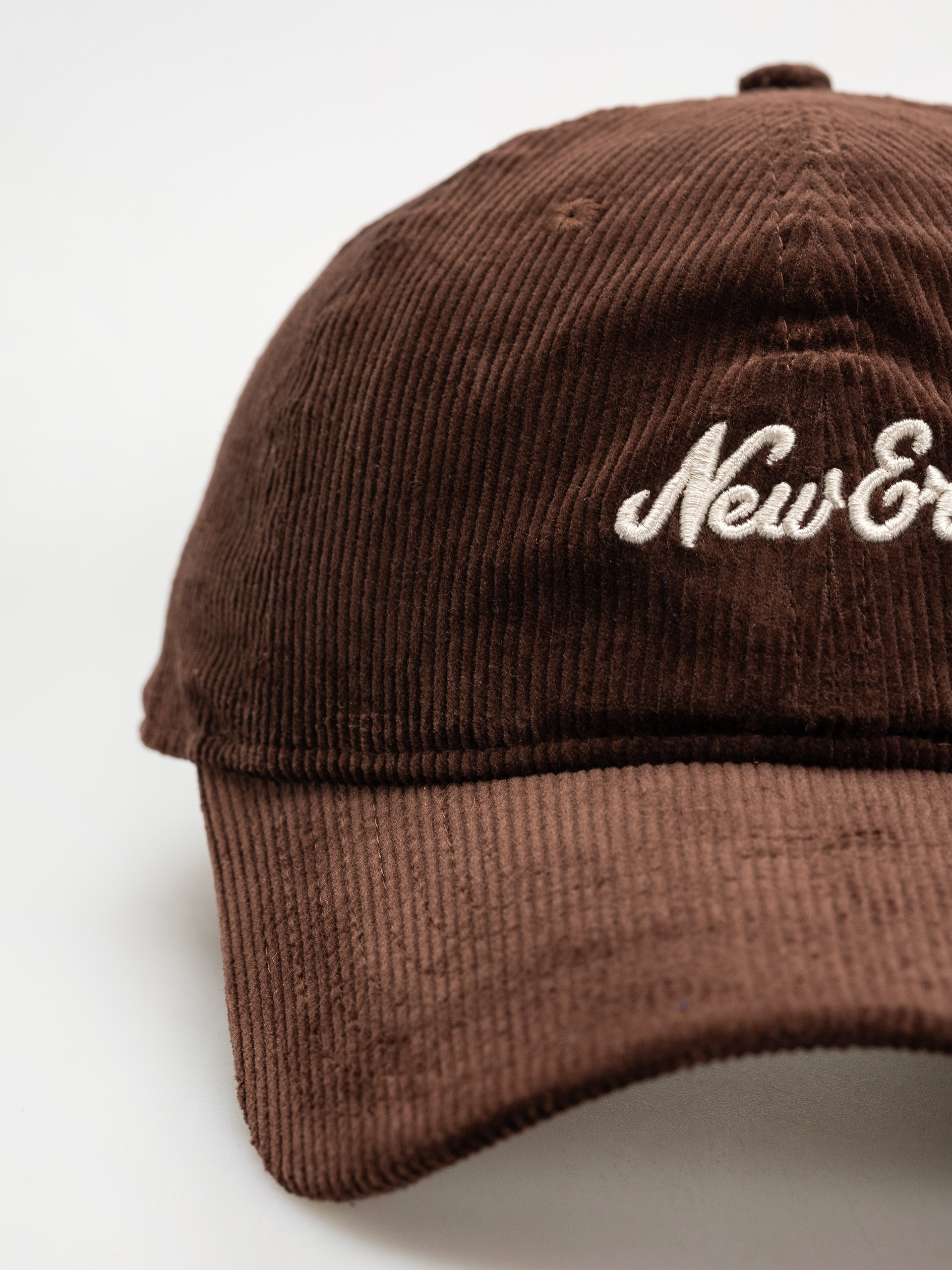 Šiltovka New Era Premium Cord 9Twenty (dark brown)