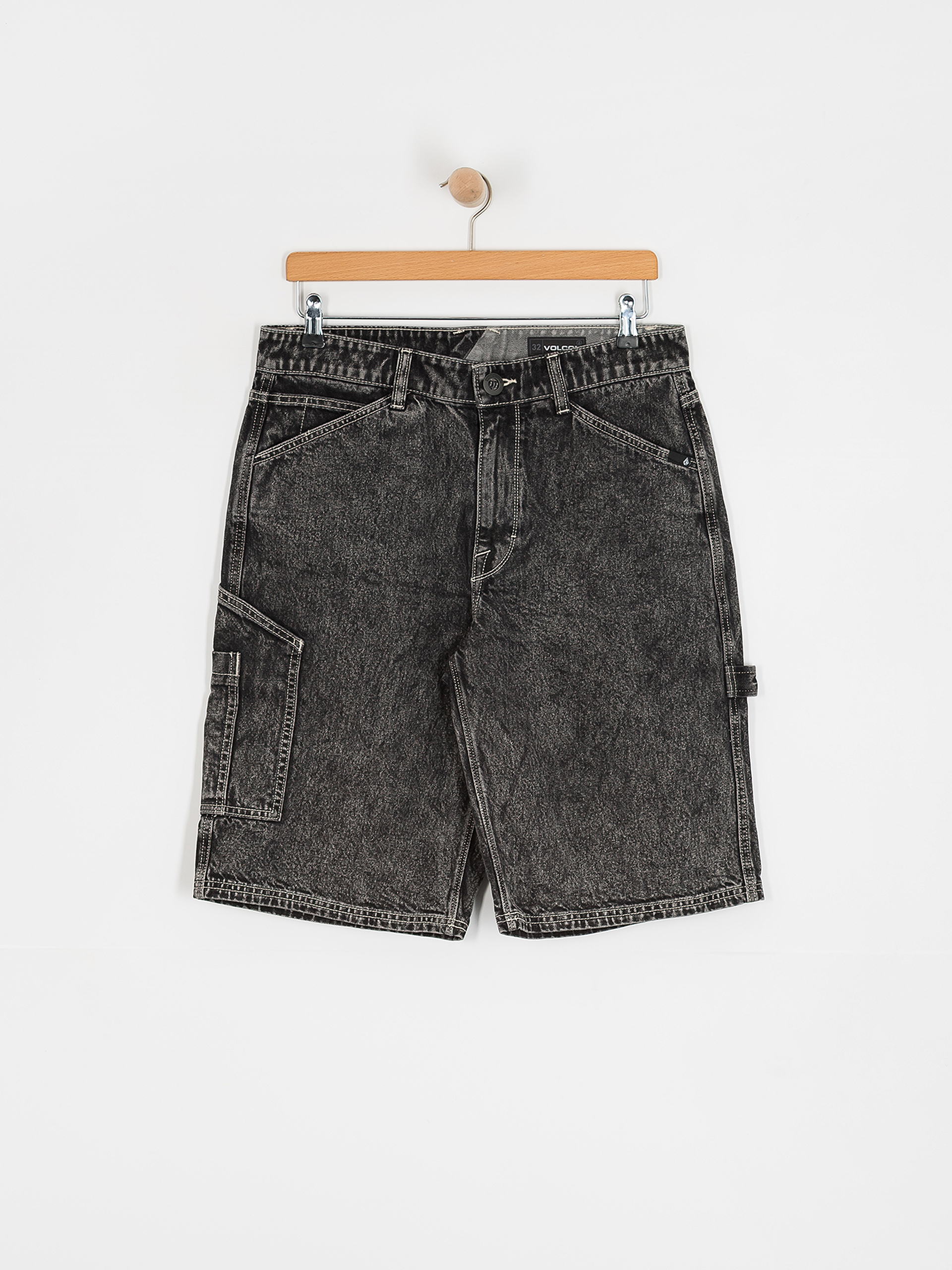 Kraťasy Volcom Labored Utility (light acid black)
