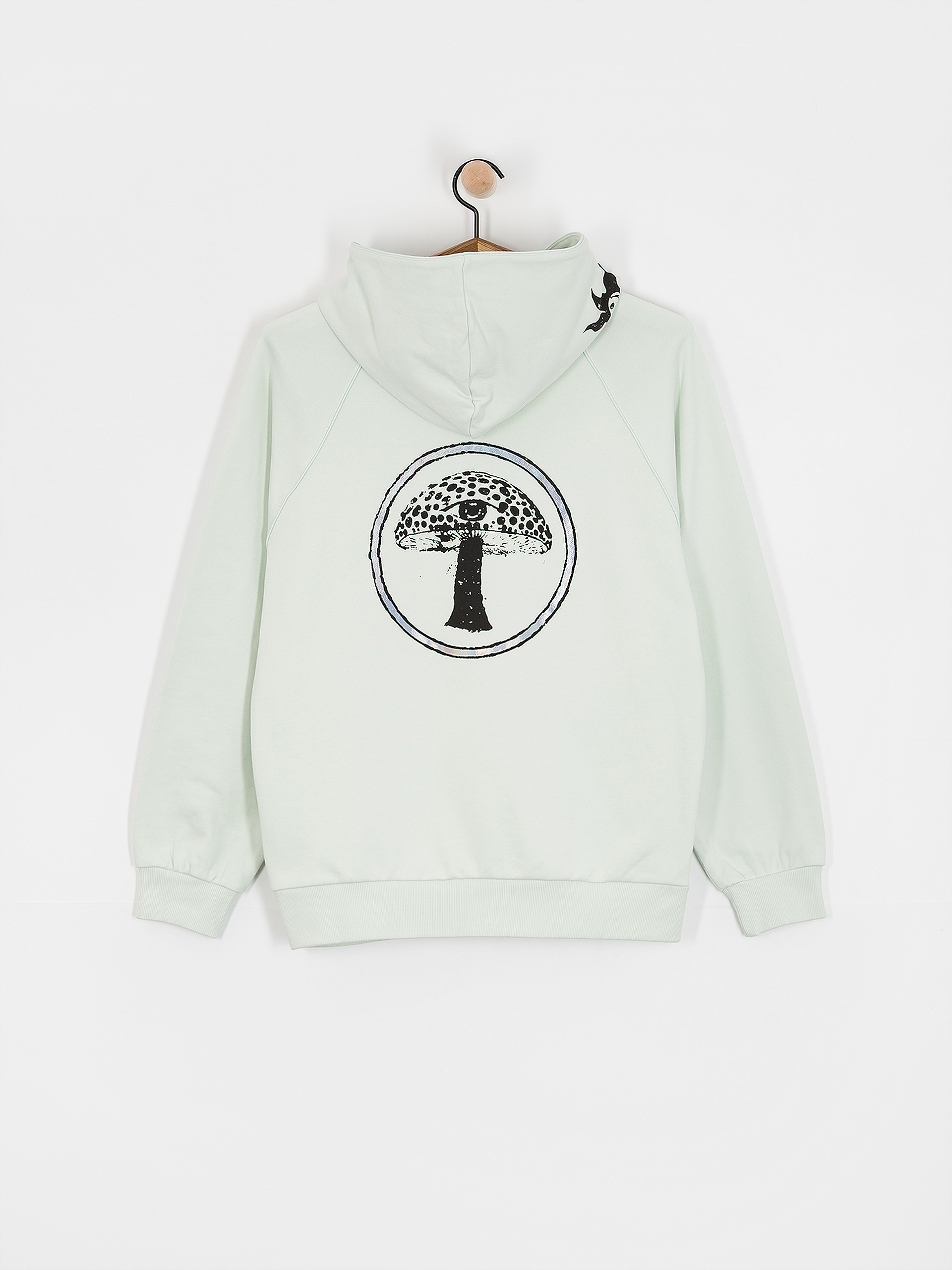 Mikina s kapucňou Volcom Fa Filip Rygalski HD Wmn (cloud blue)