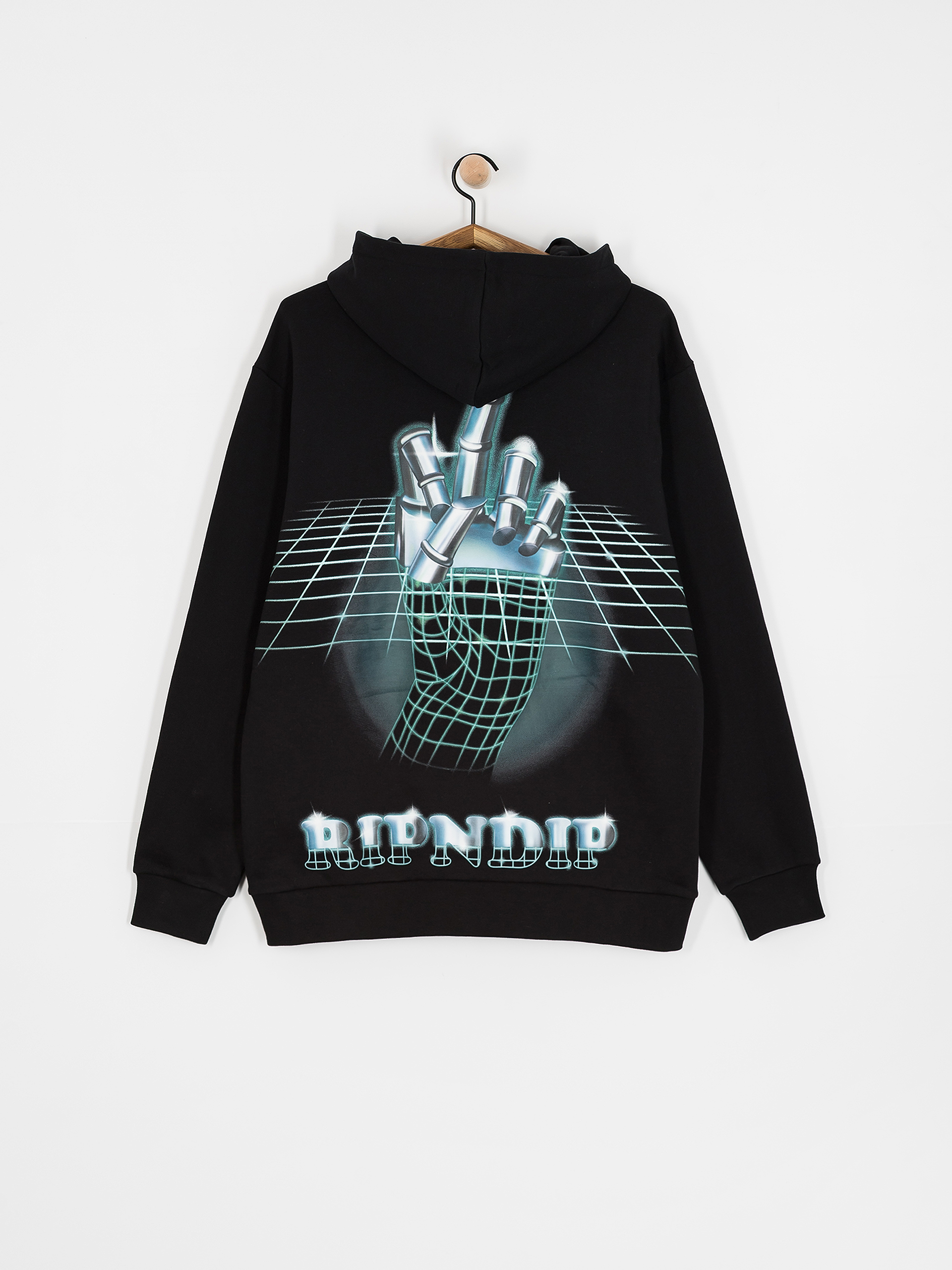 Mikina s kapucňou RipNDip Afterlife HD (black)