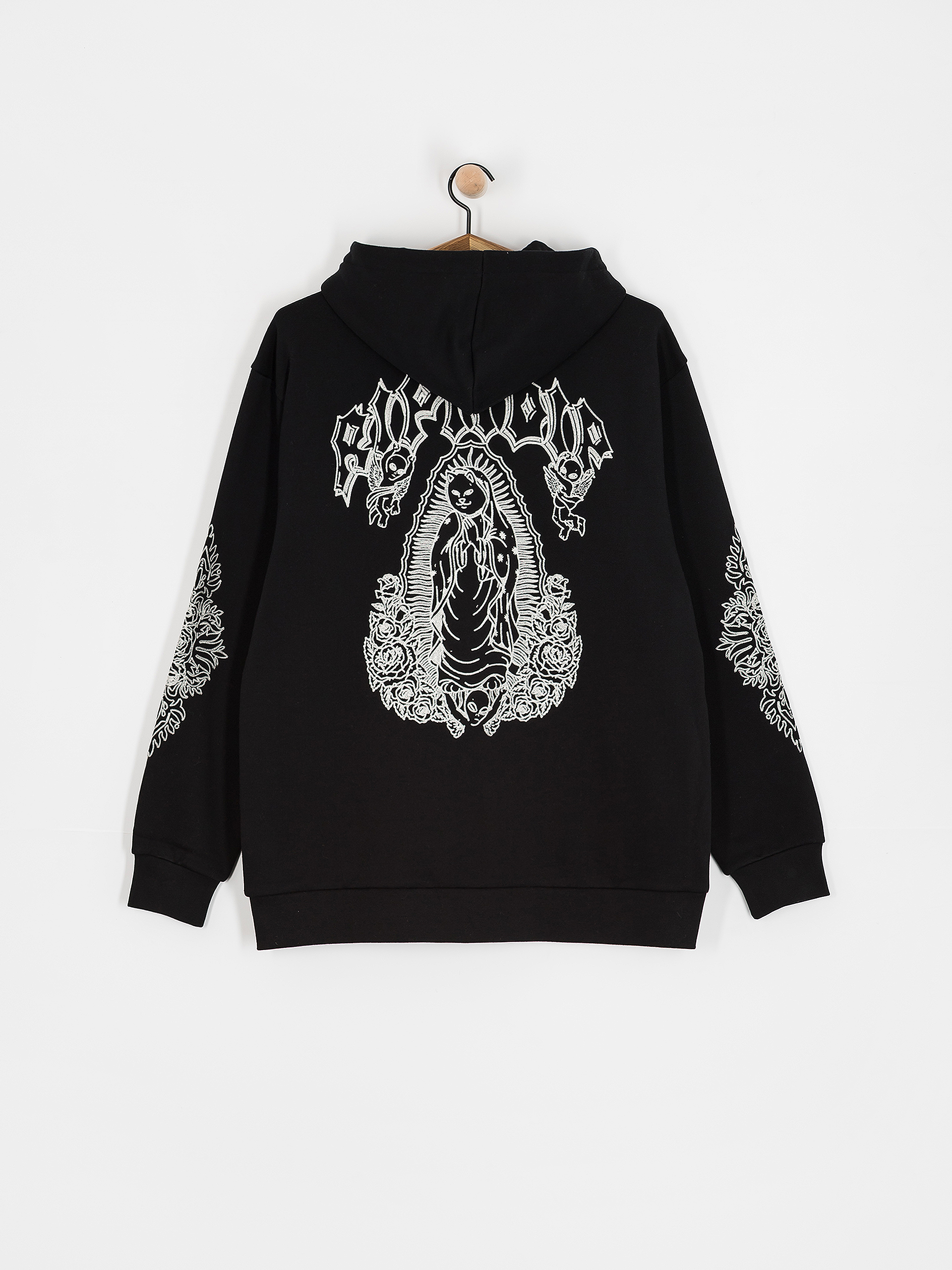 Mikina s kapucňou RipNDip Mother Nerm ZHD (black)