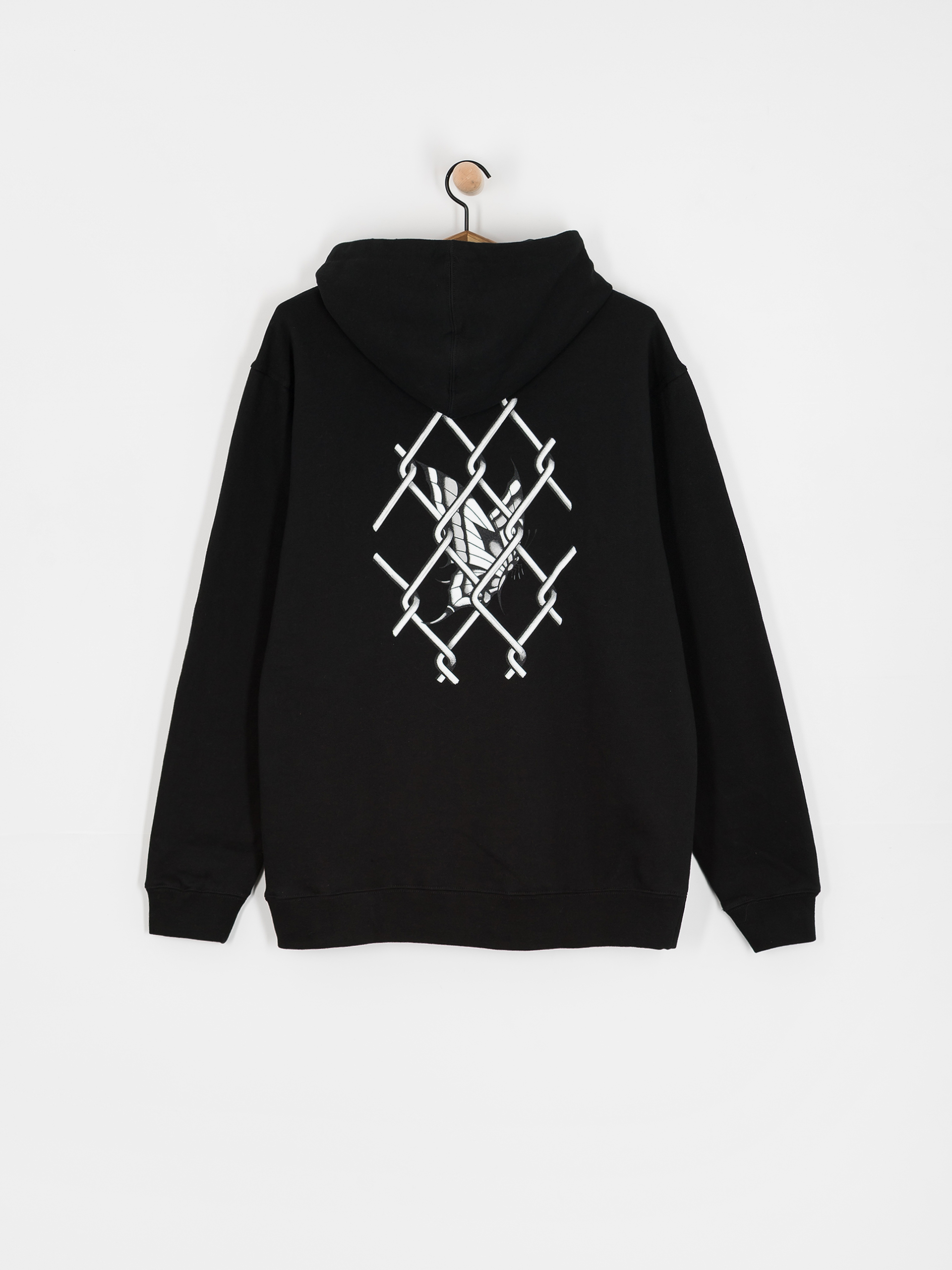 Mikina s kapucňou Real Outsider HD (black)