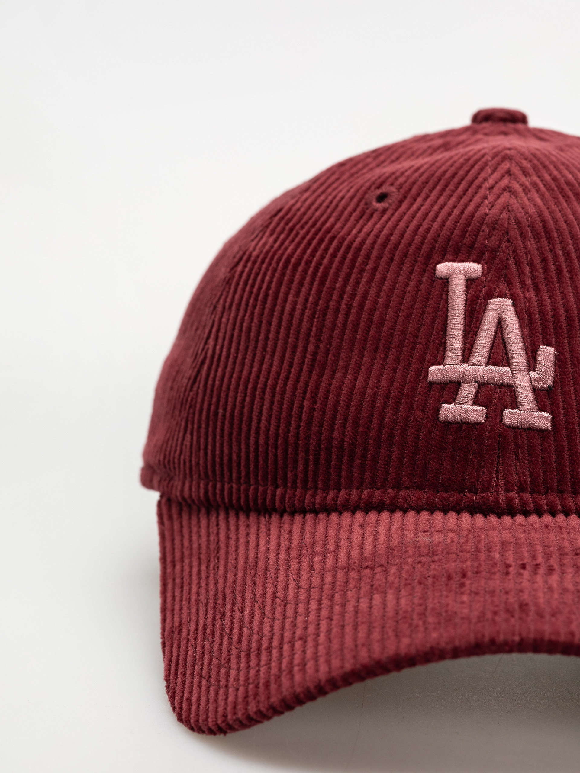 Šiltovka New Era Cord 9Twenty La Dodgers Wmn (dark red)