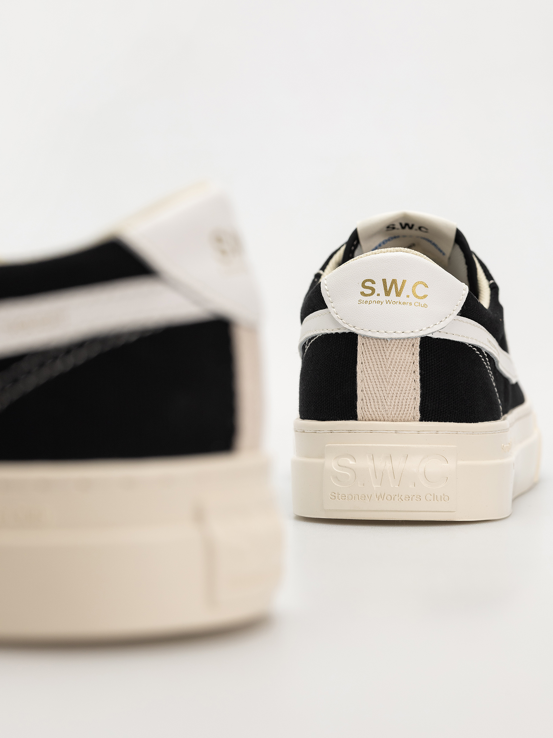 Topánky Stepney Workers Club Dellow S-Strike Cup (black white)