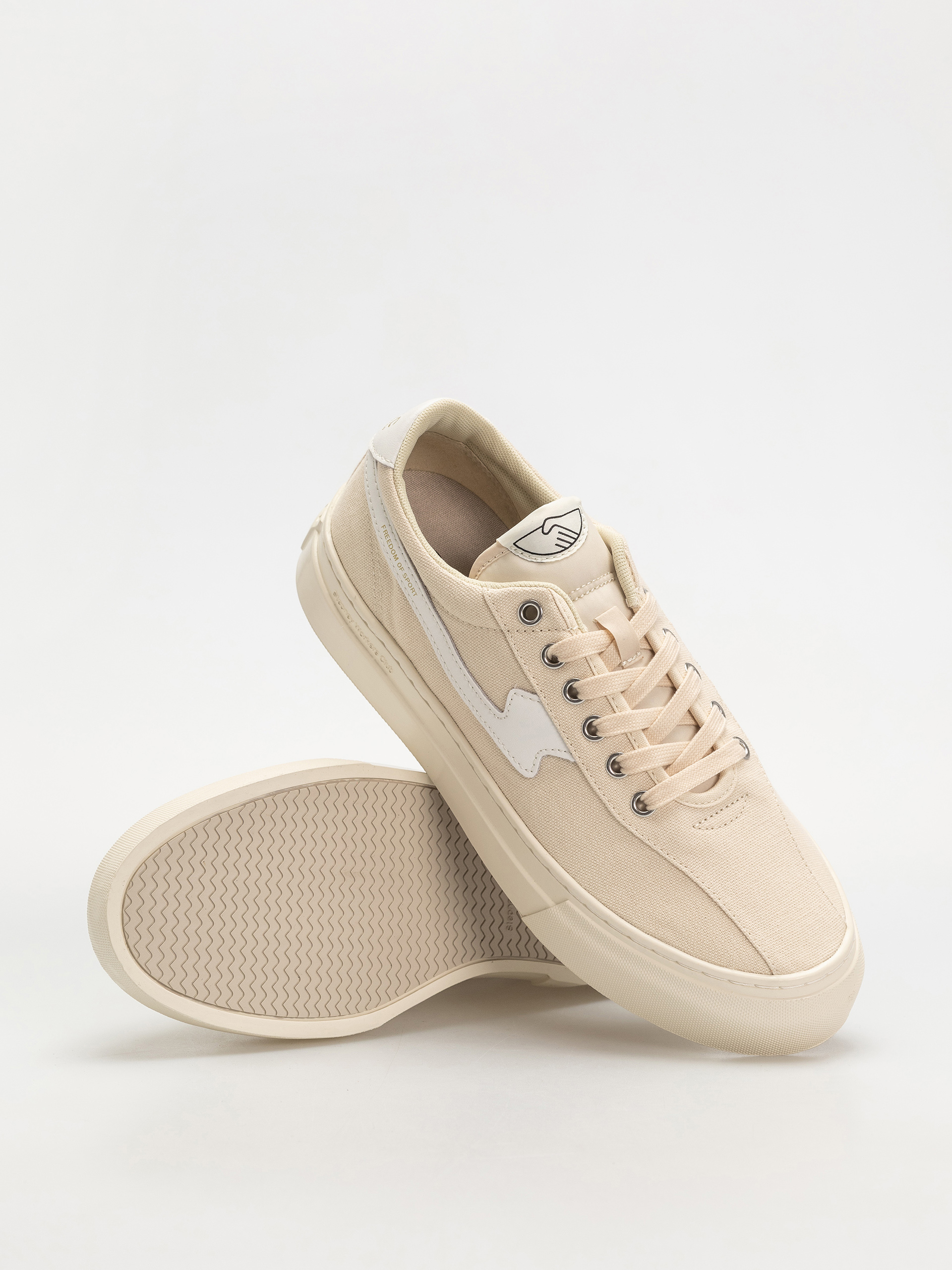 Topánky Stepney Workers Club Dellow S-Strike Cup (ecru white)