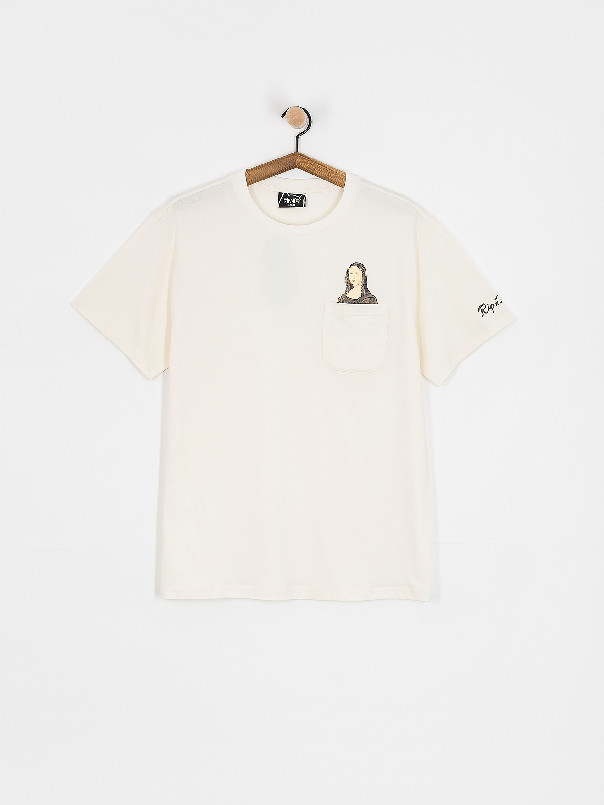 Tričko RipNDip Nermalisa Pocket (bone)