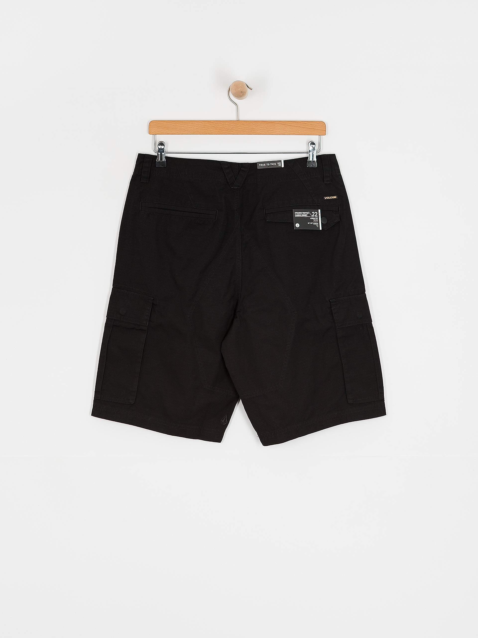 Kraťasy Volcom Strange Tripper Cargo 22 (black)