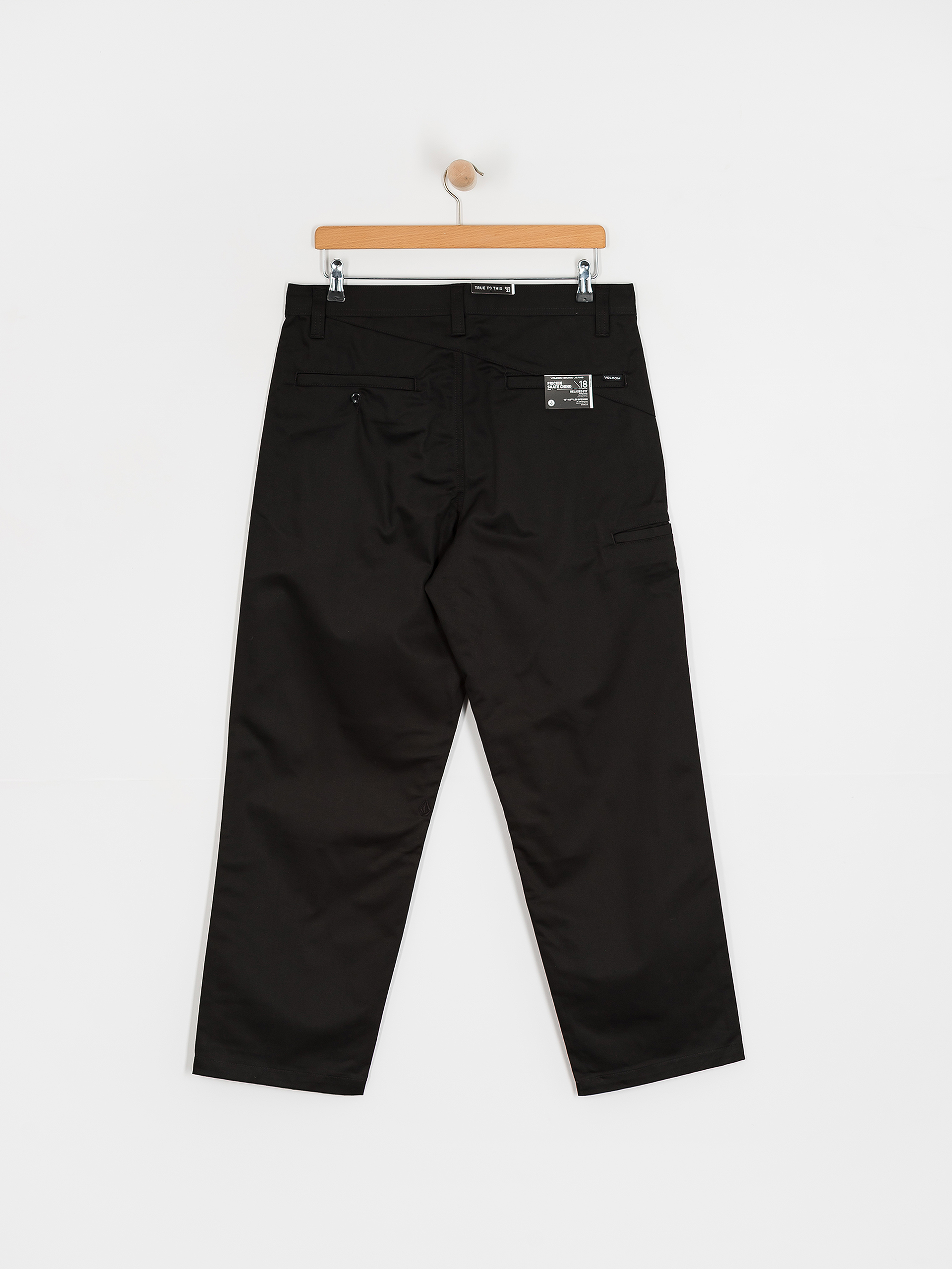 Nohavice Volcom Frickin Skate Chino (black)