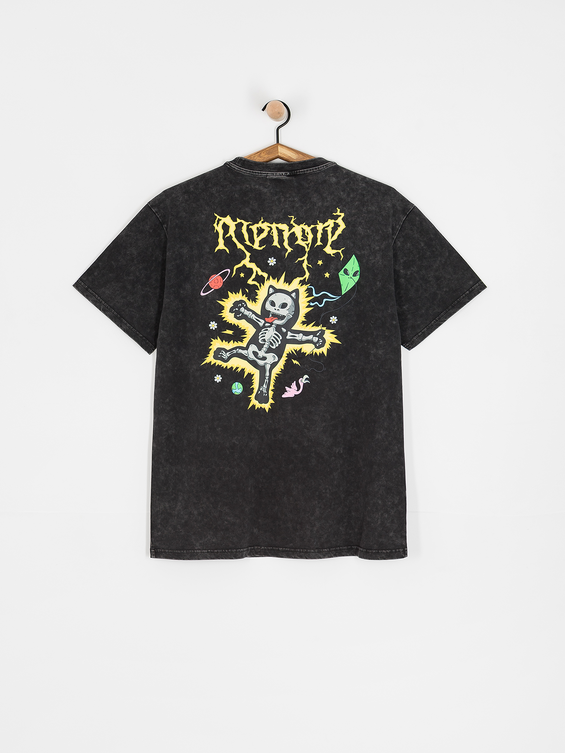 Tričko RipNDip Electric (black wash)