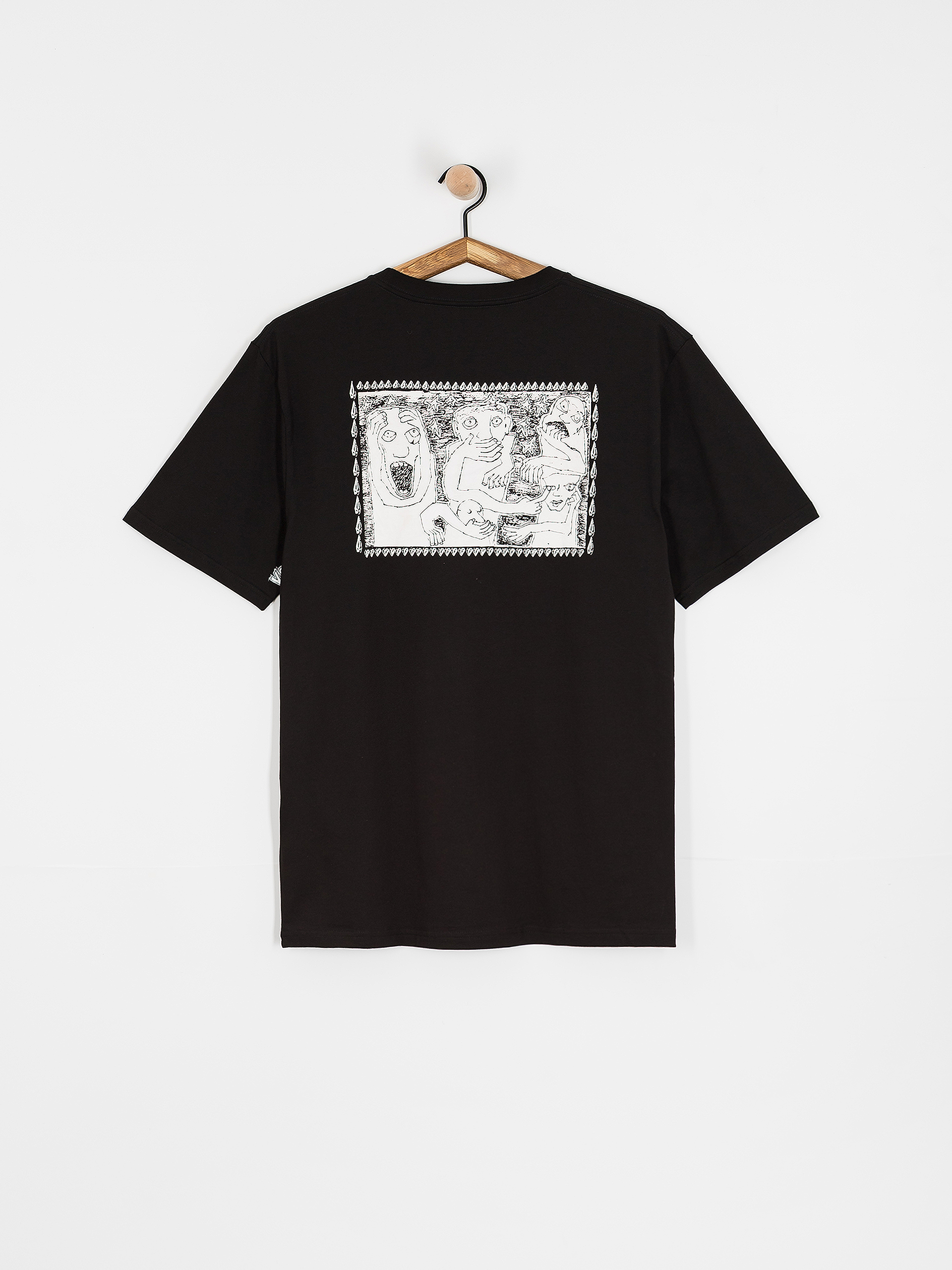 Tričko Volcom Crazybal Bsc (black)