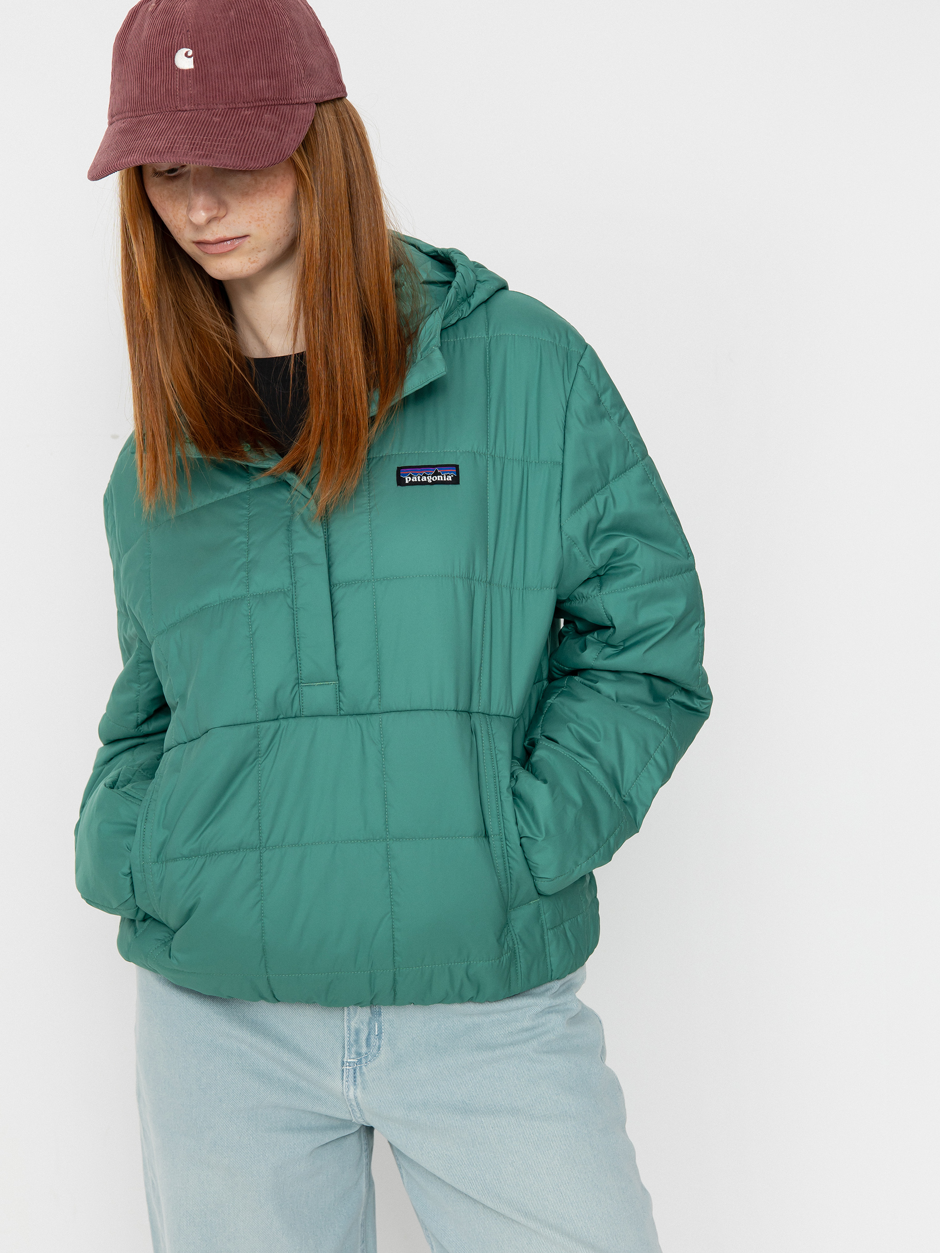 Mikina s kapucňou Patagonia Light Gust HD Wmn (heartleaf green)
