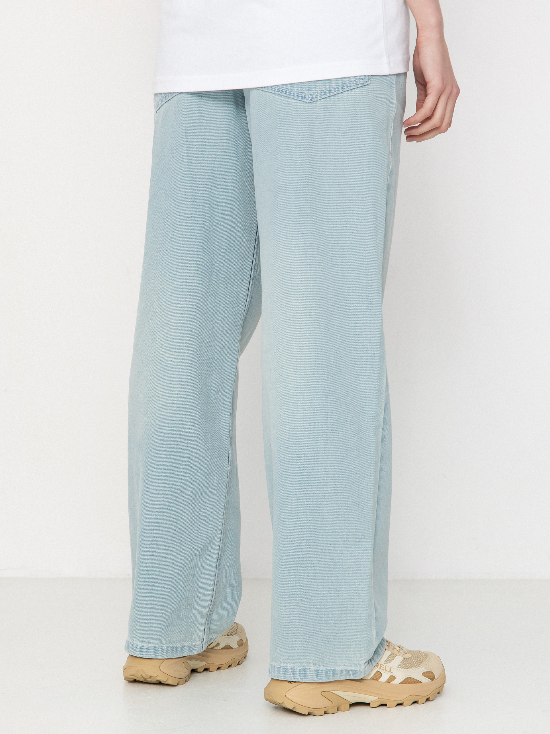 Nohavice Vans Sirelle 5 Pocket Puddle Wmn (light stonewash)