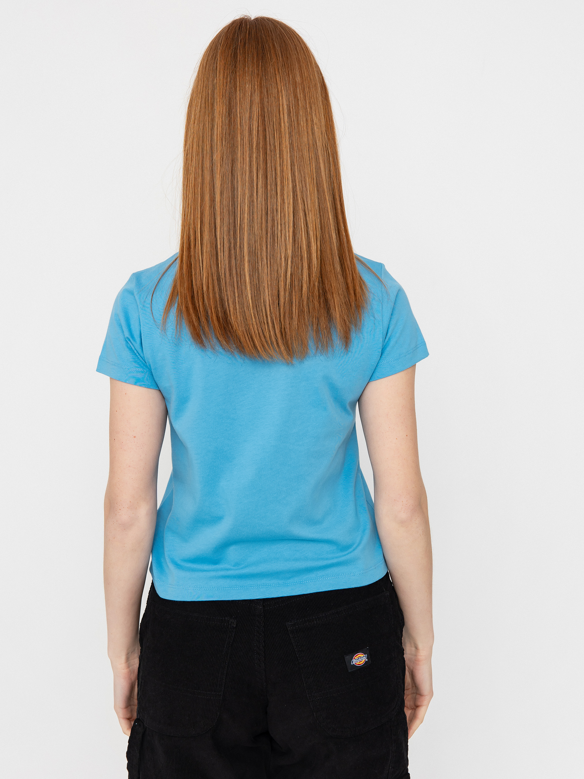 Tričko Vans Basic Mini Wmn (heritage blue)