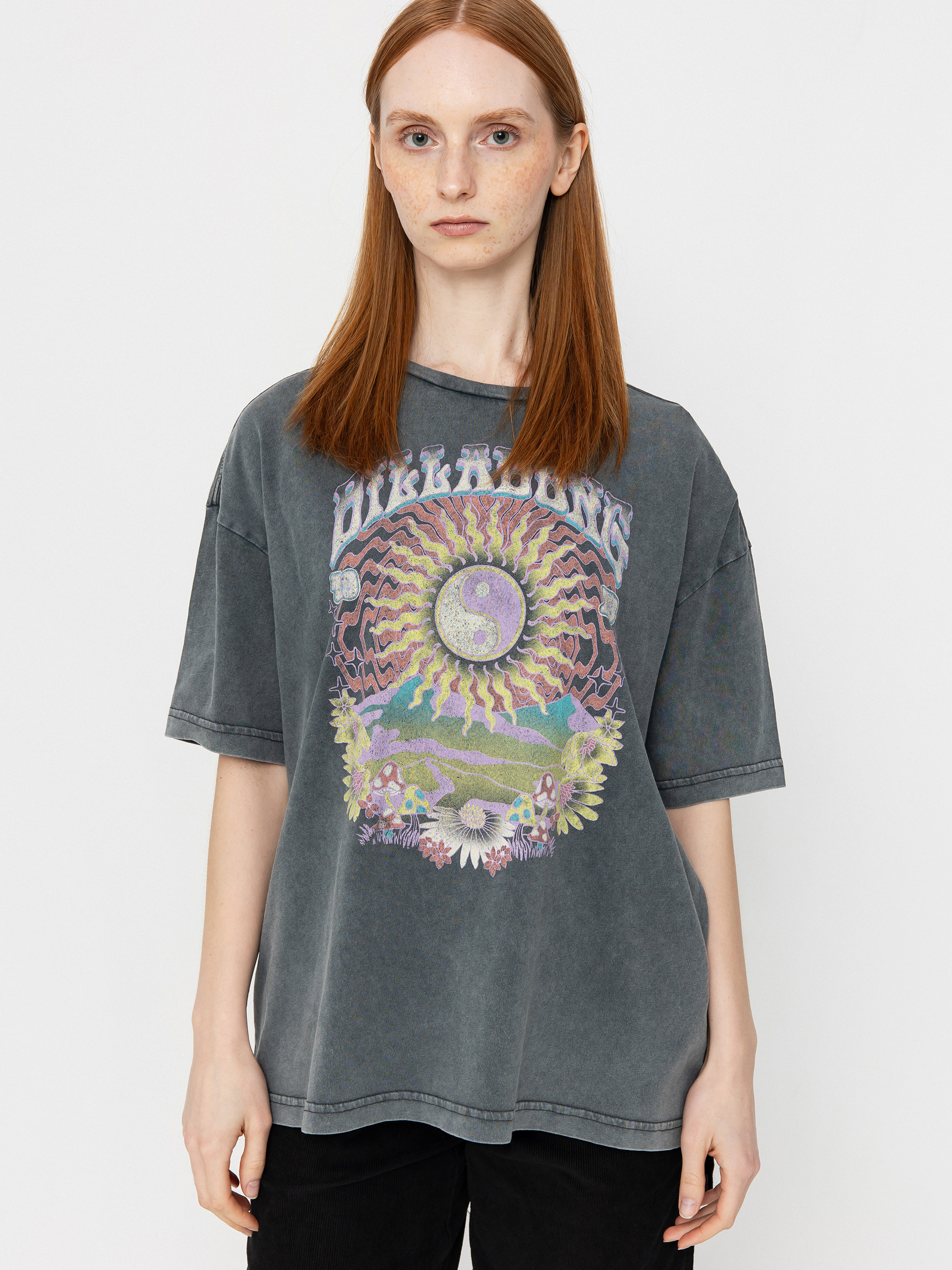 Tričko Billabong Celio Grande Wmn (off black)