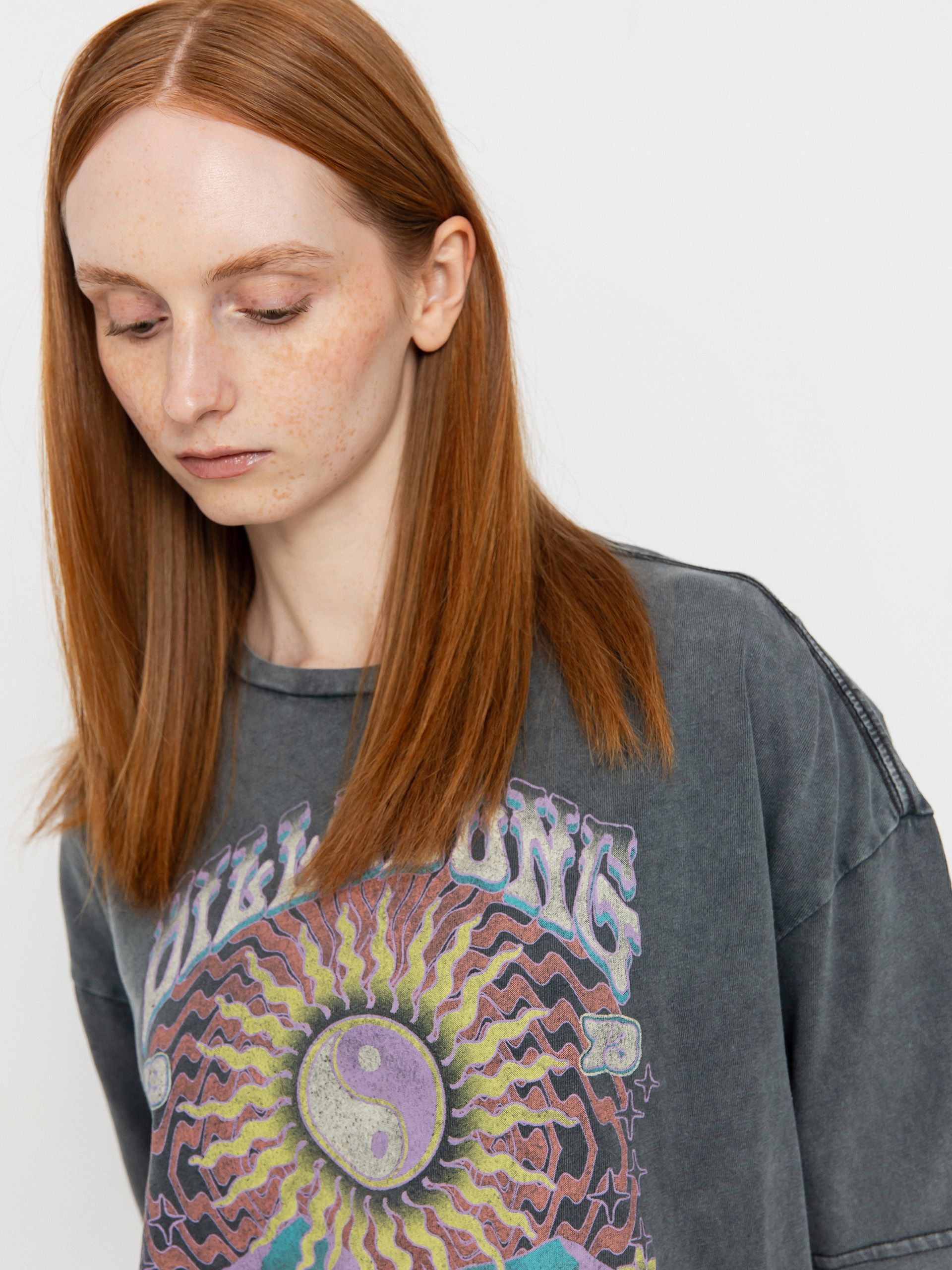 Tričko Billabong Celio Grande Wmn (off black)